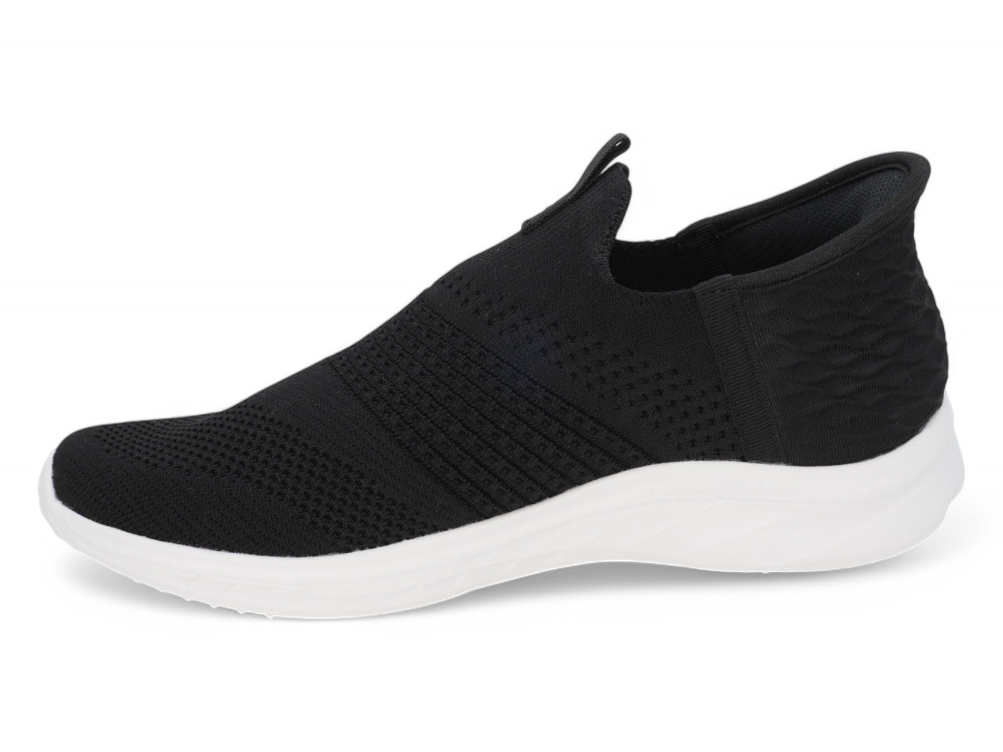 Women's Black Step-In Sneaker