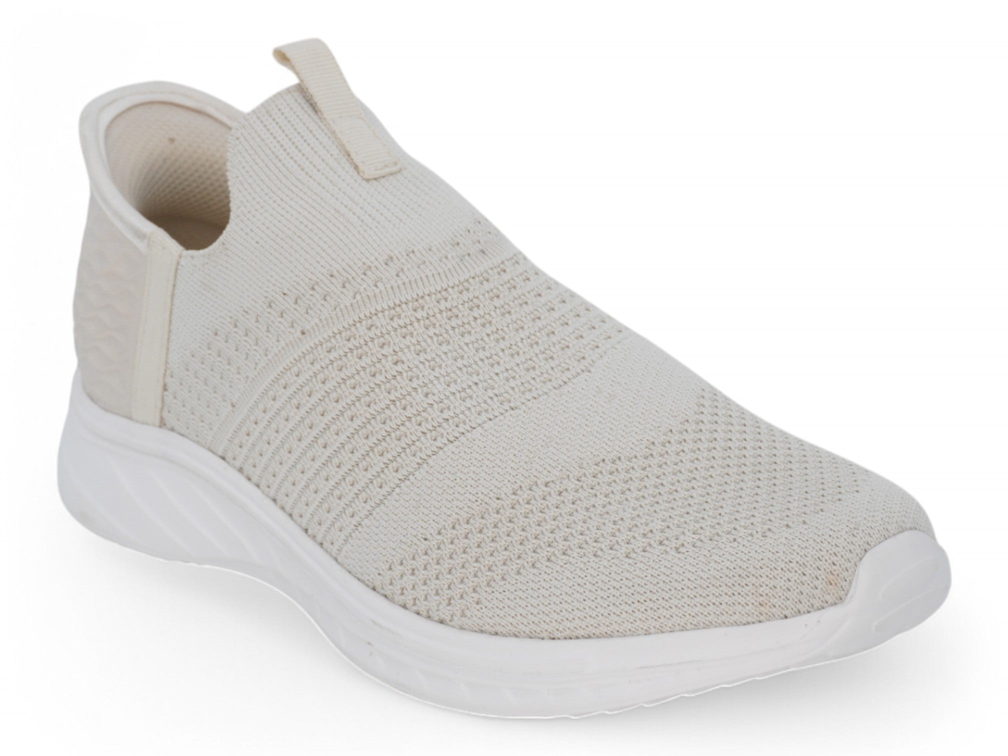 Women's Beige Step-In Sneaker