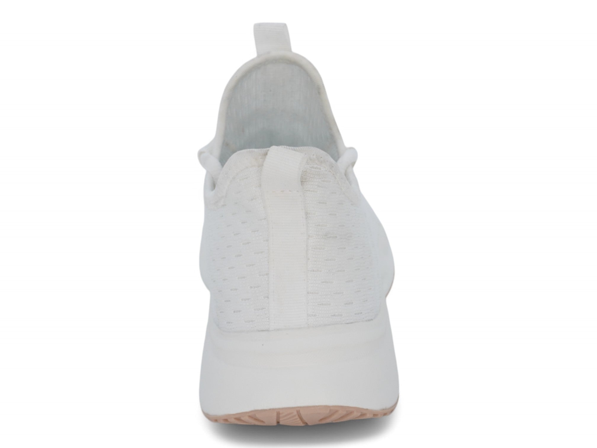 Women's White Mesh Bubble Sneaker