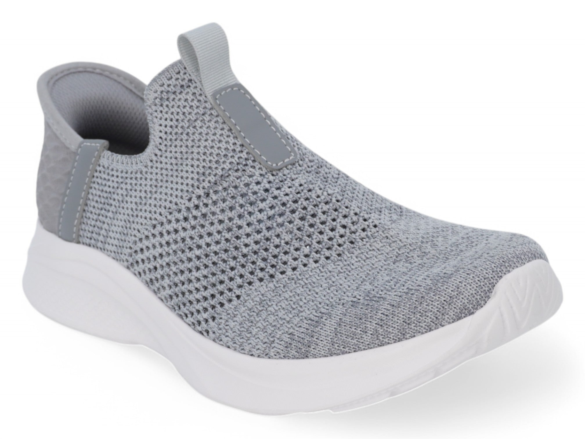 Women's Gray Breathable Step-In Sneaker