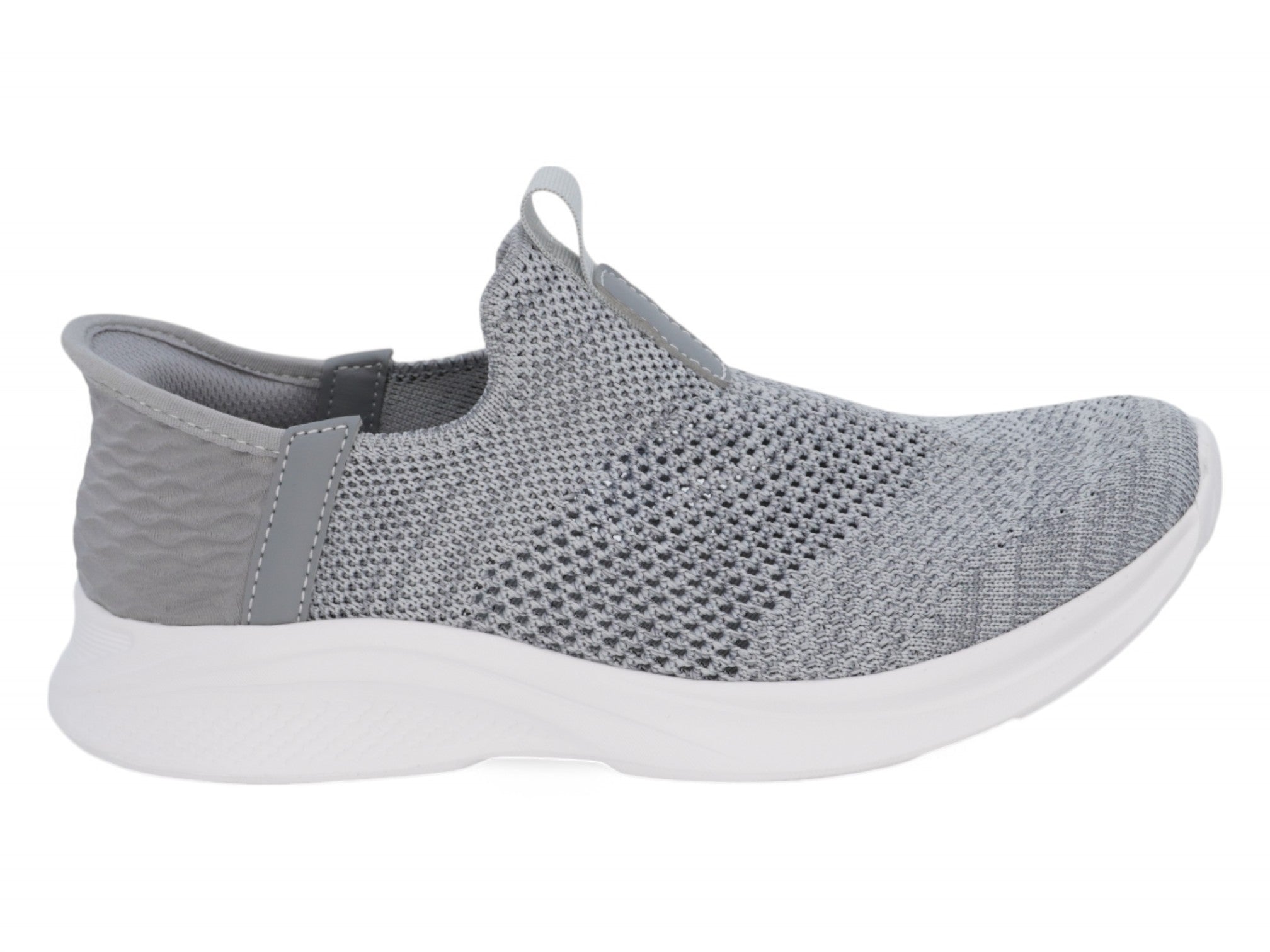 Women's Gray Breathable Step-In Sneaker