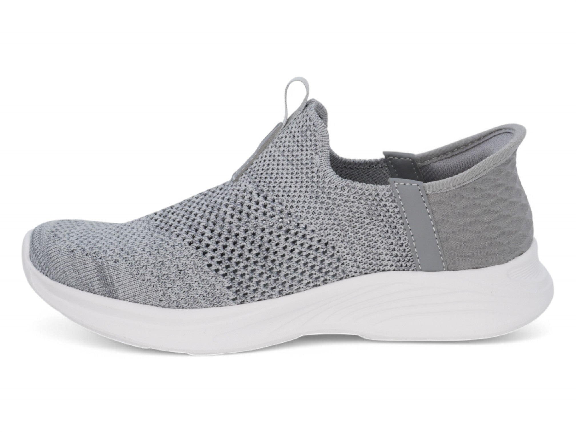 Women's Gray Breathable Step-In Sneaker