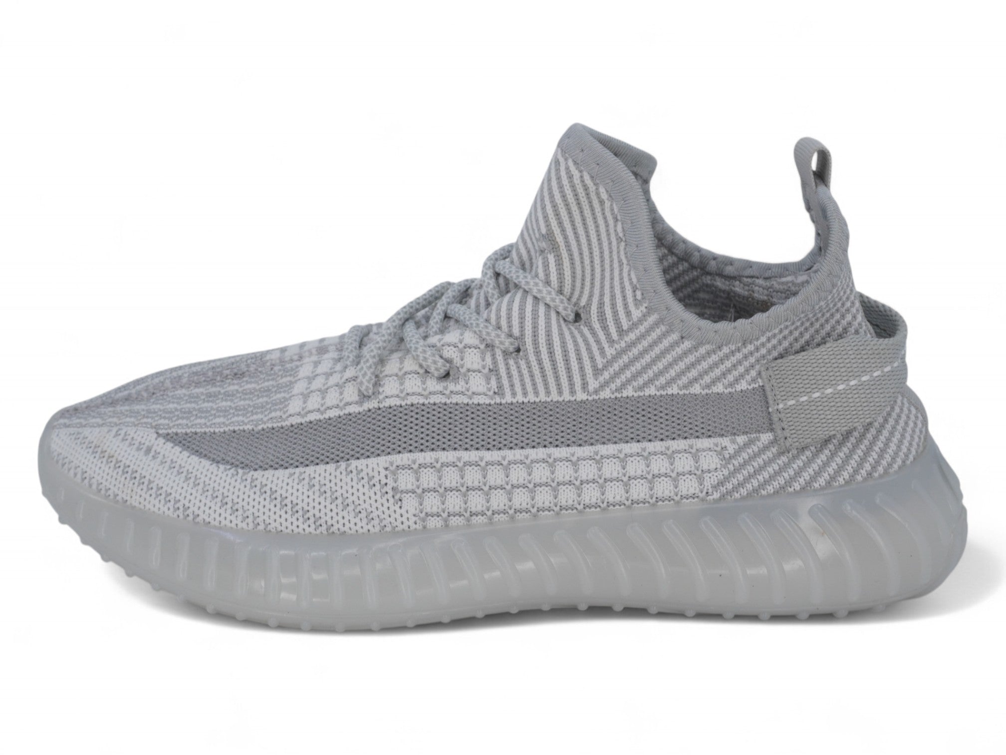 Women's Gray Sporty Fly Knit Sneaker