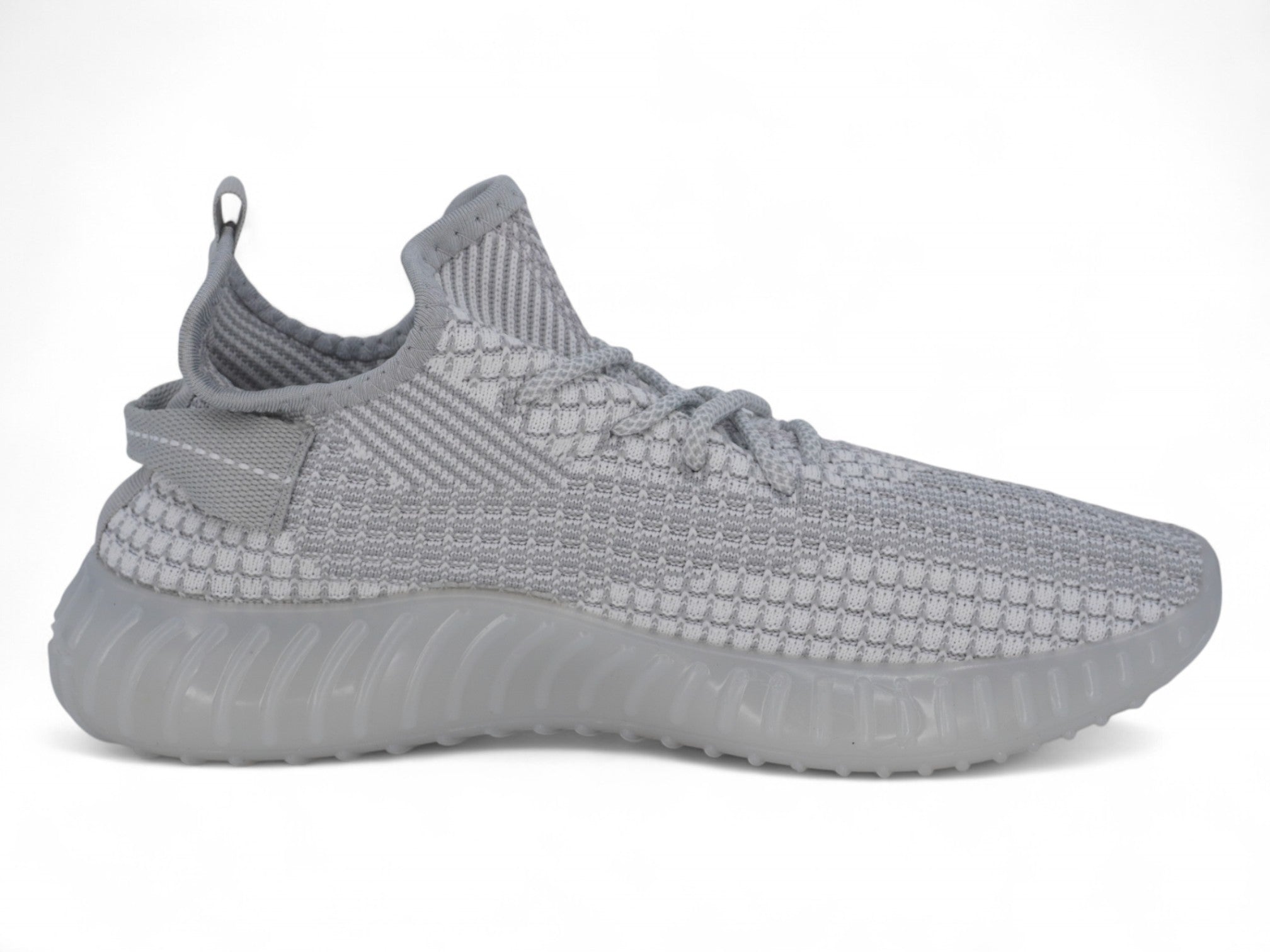 Women's Gray Sporty Fly Knit Sneaker