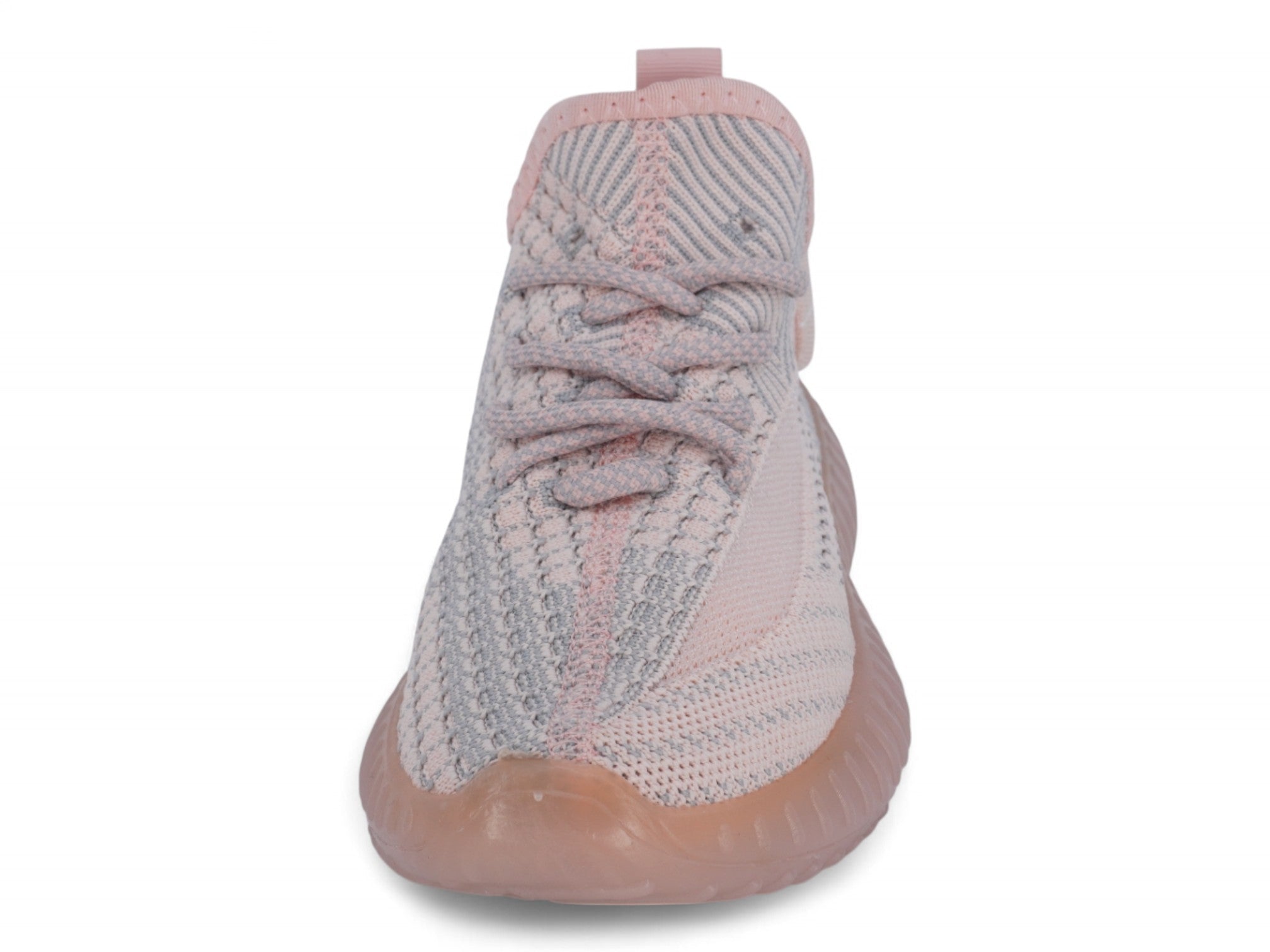 Women's Pink Sporty Fly Knit Sneaker
