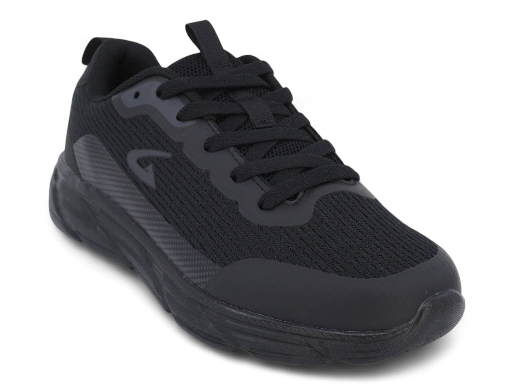 Women's Black Mesh Triple Black Jogger