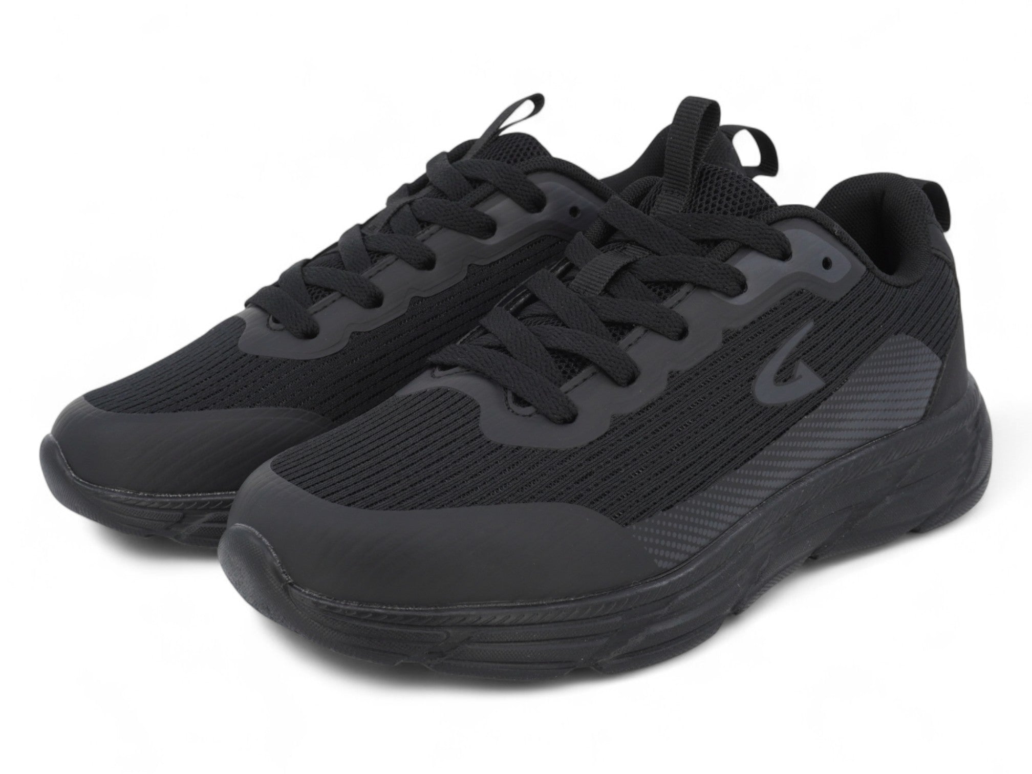 Women's Black Mesh Triple Black Jogger
