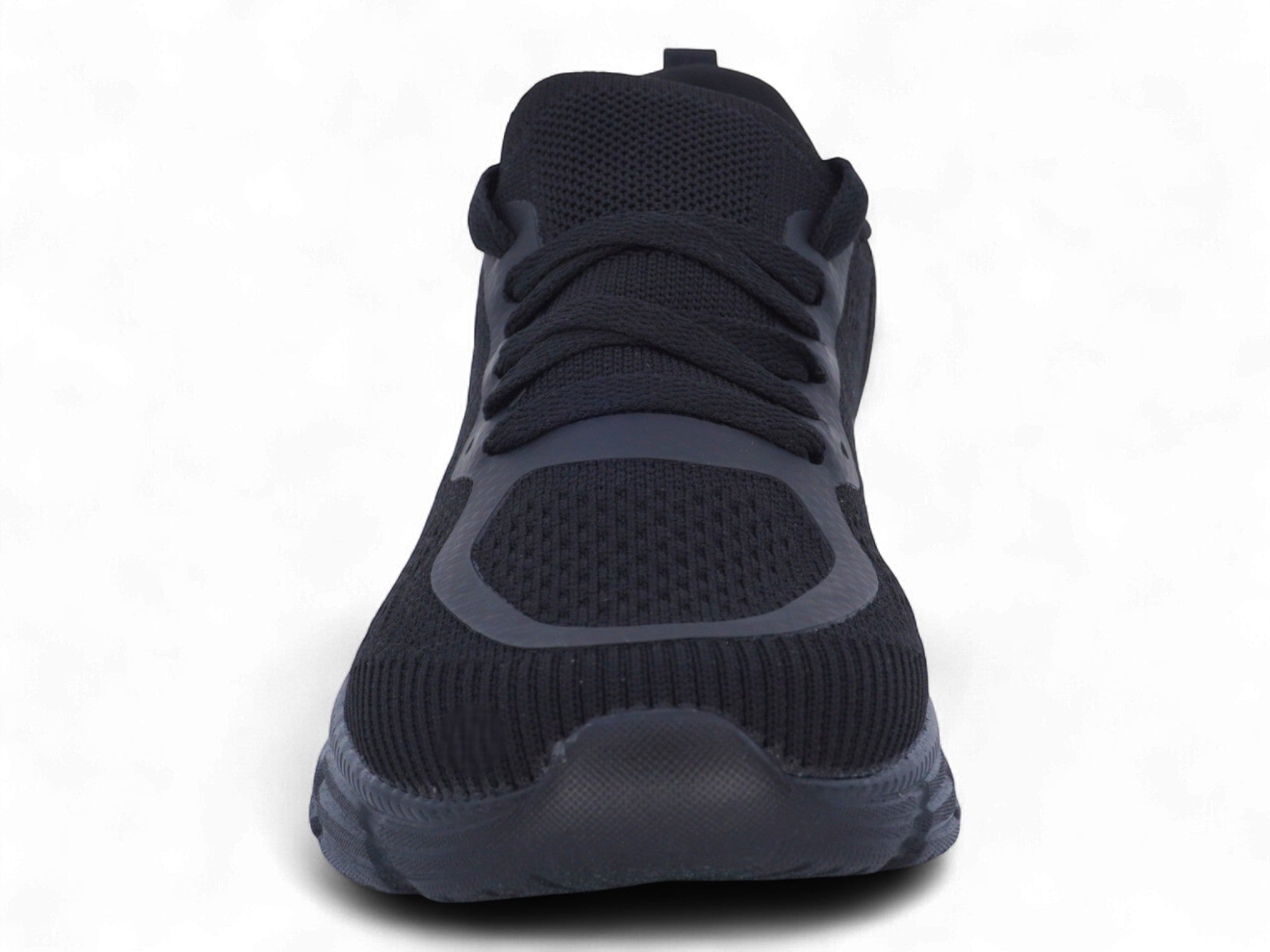 Women's Black Fly Knit Step-In Sneaker