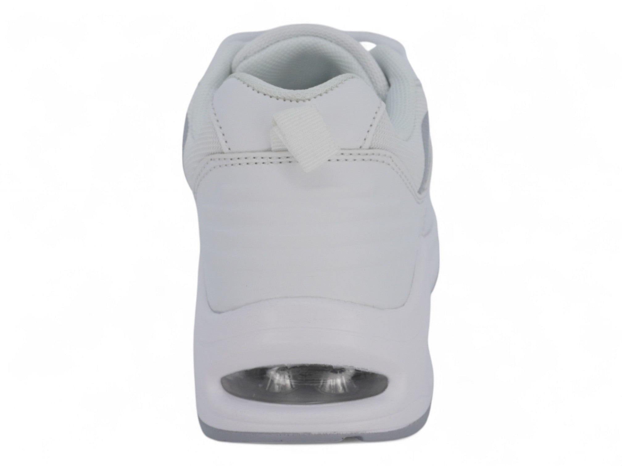 Women's White & Gray Bubble Athletic Sneaker