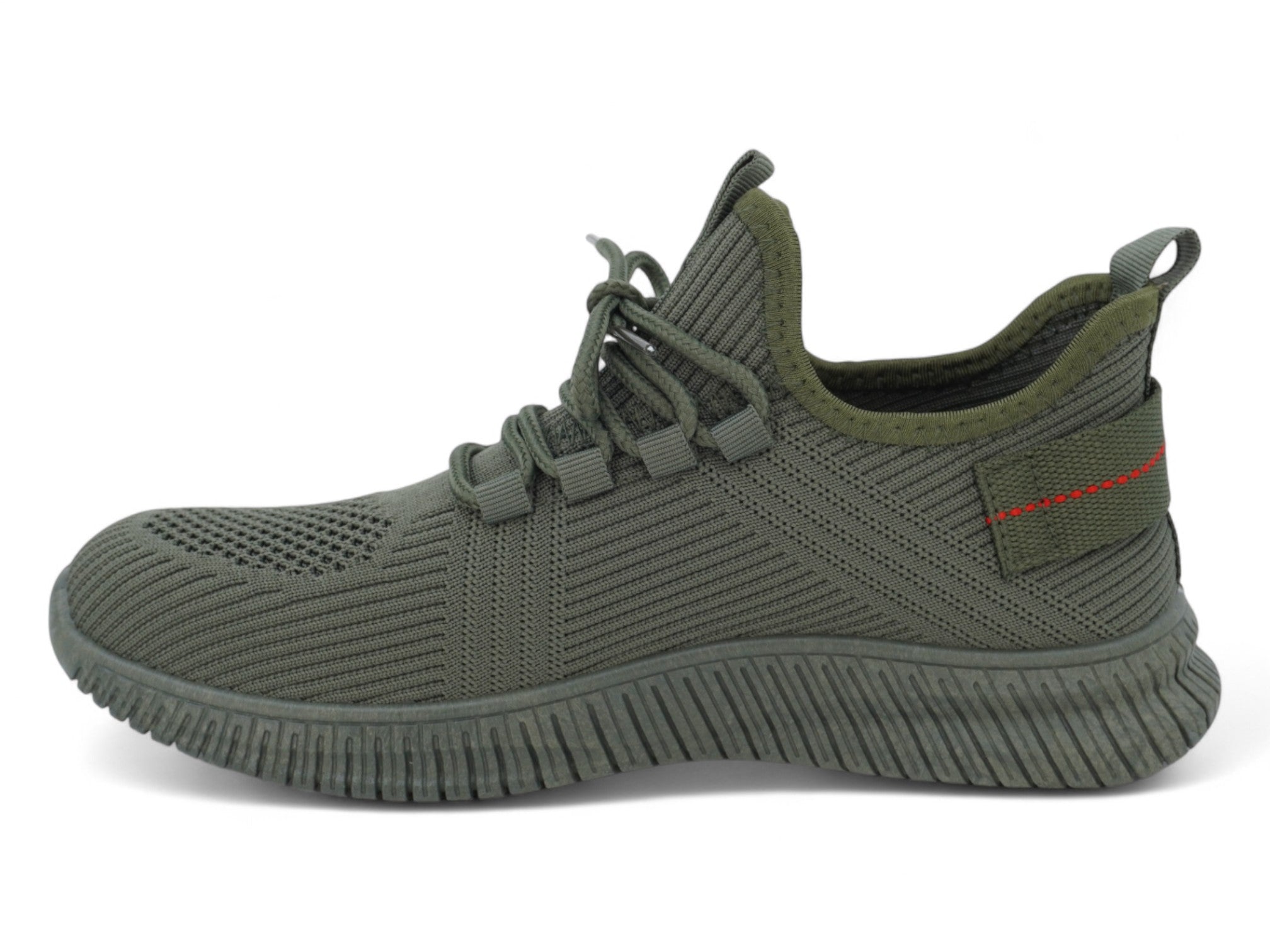 Women's Olive Green Premium Fly Knit Sneaker