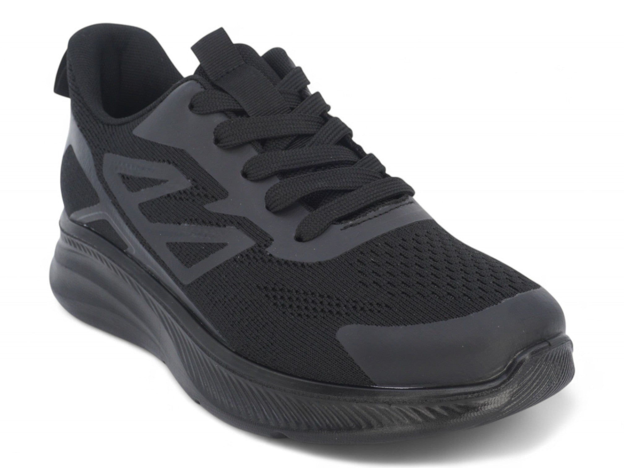 Women's Black Foam Padded Athletic Sneaker