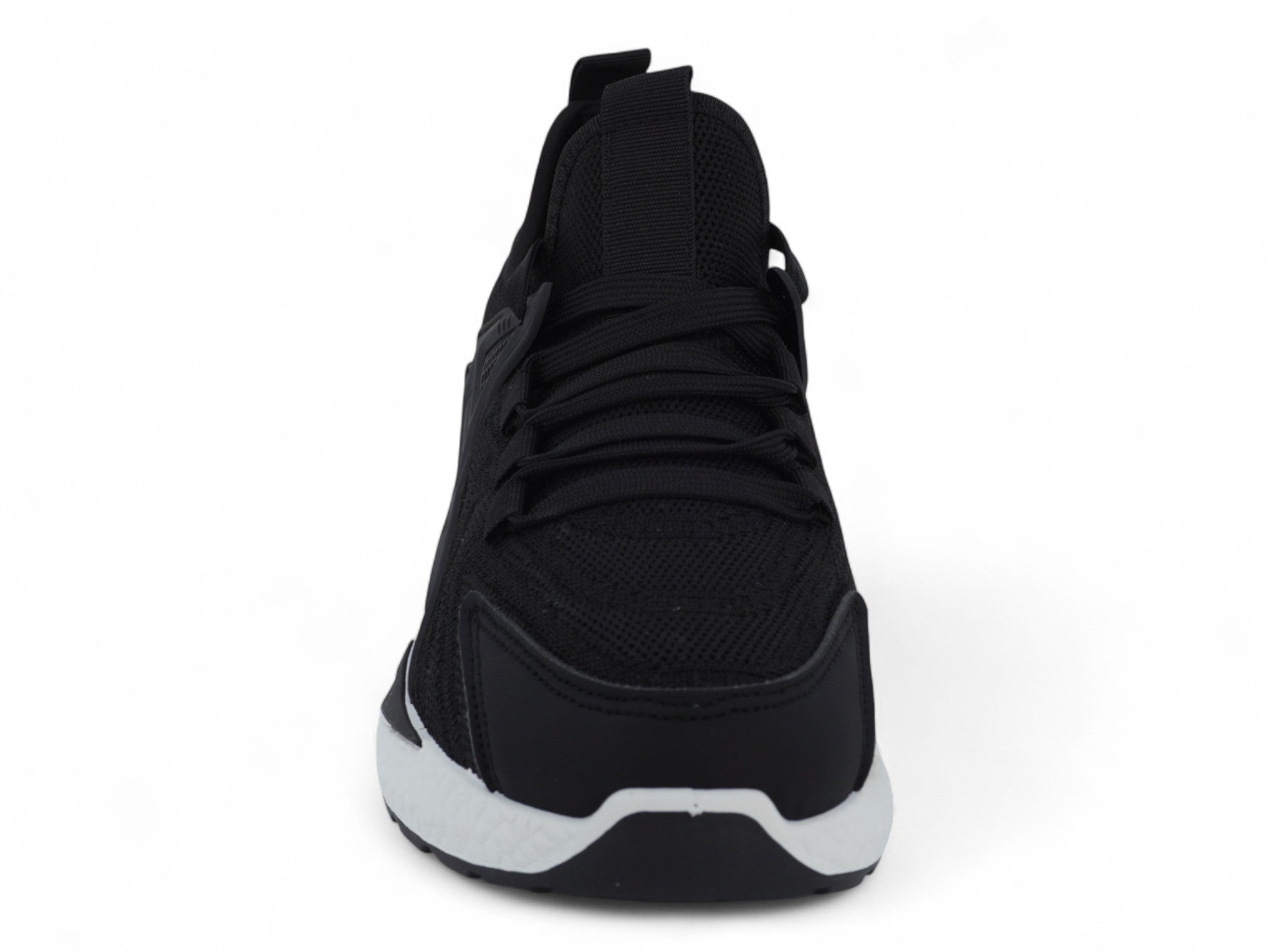 Women's Black Sport Fly Knit Sneaker