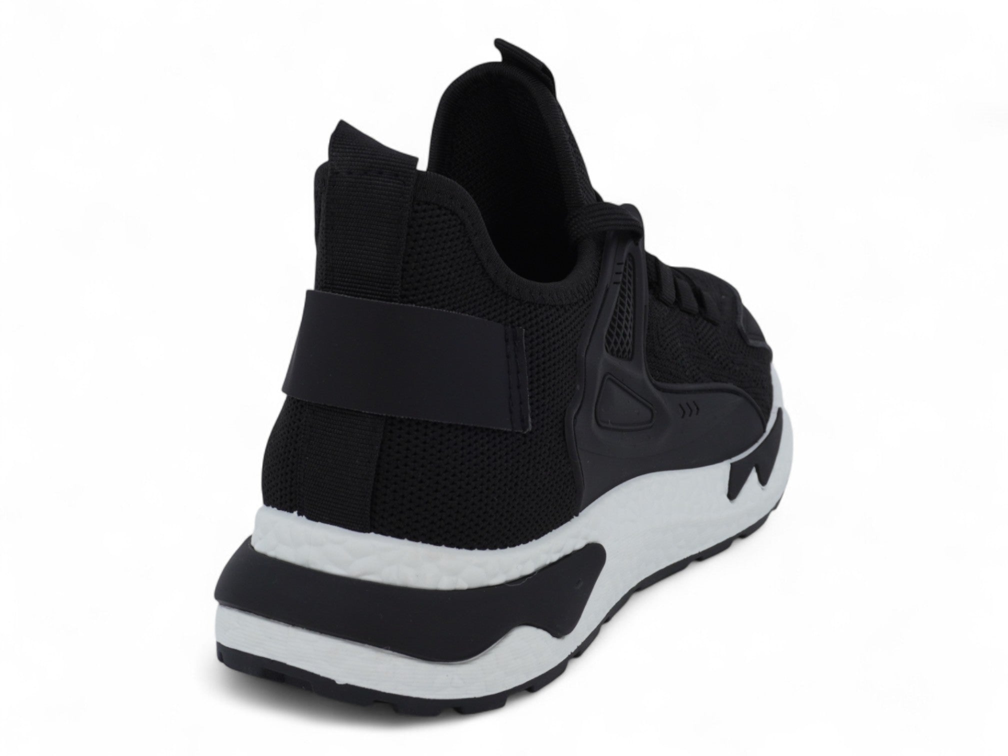 Women's Black Sport Fly Knit Sneaker