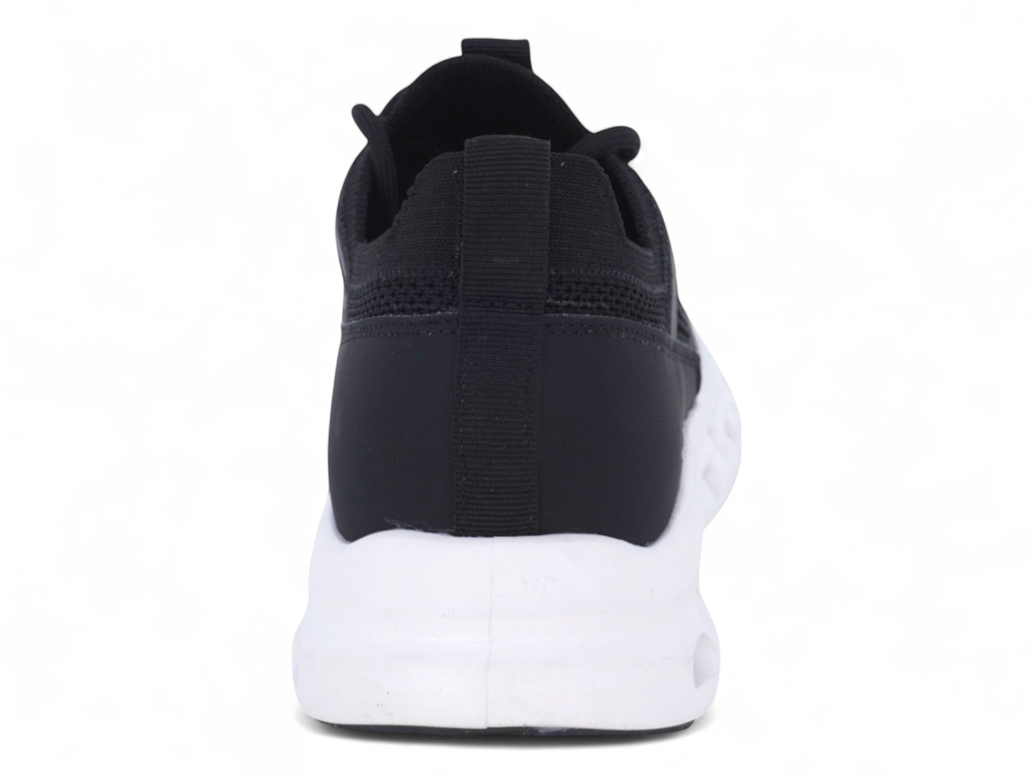 Women's Black Low Cut Fly Knit Sneaker