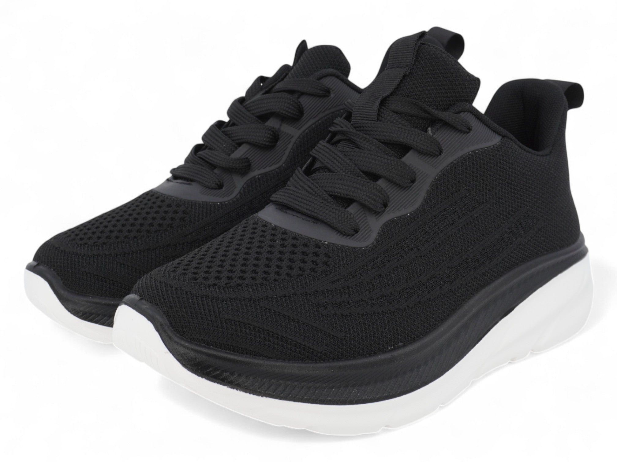 Women's Black Cyberstep Athletic Sneaker