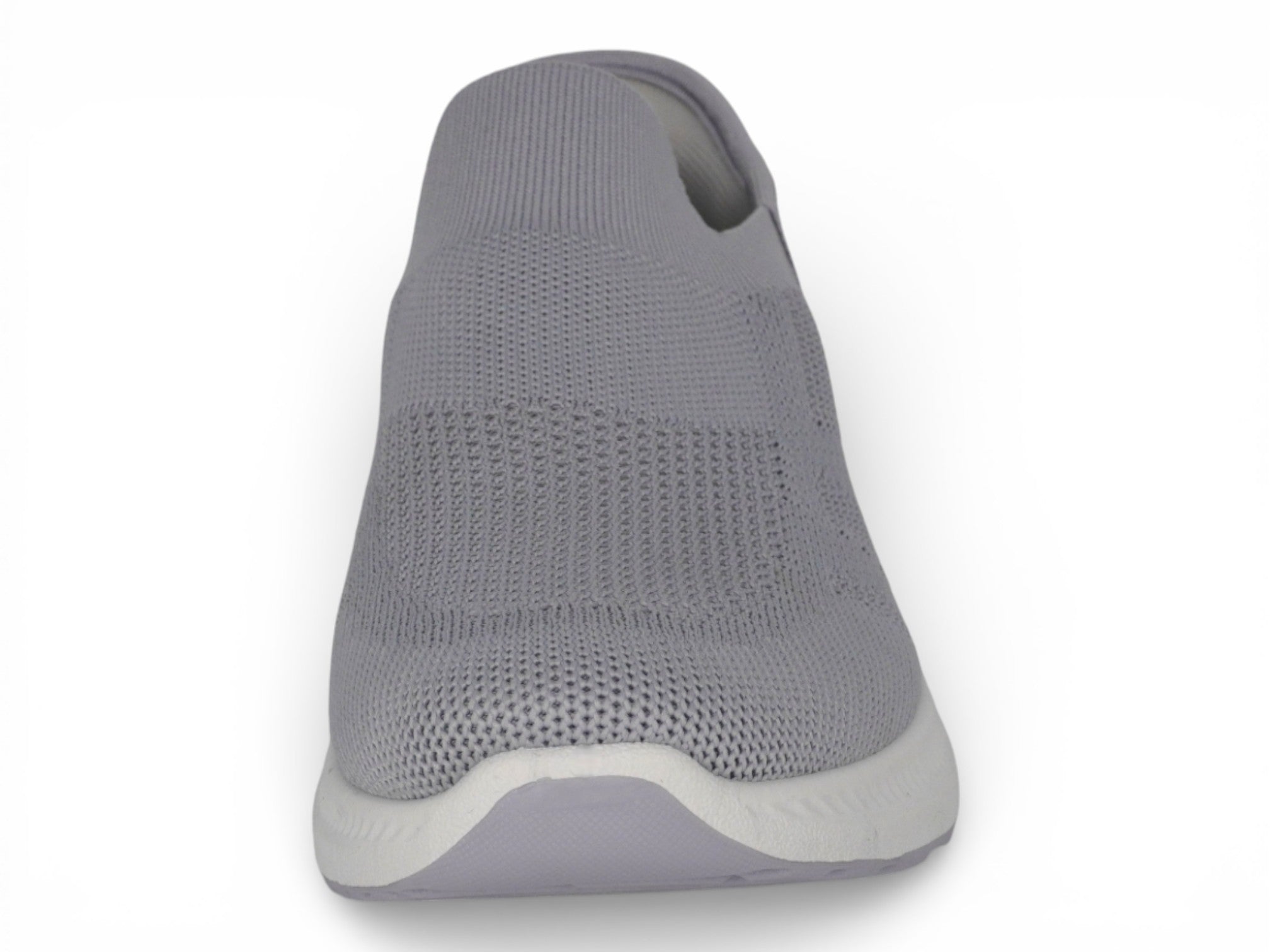 Women's Gray Fly Knit Hands Free Sneaker