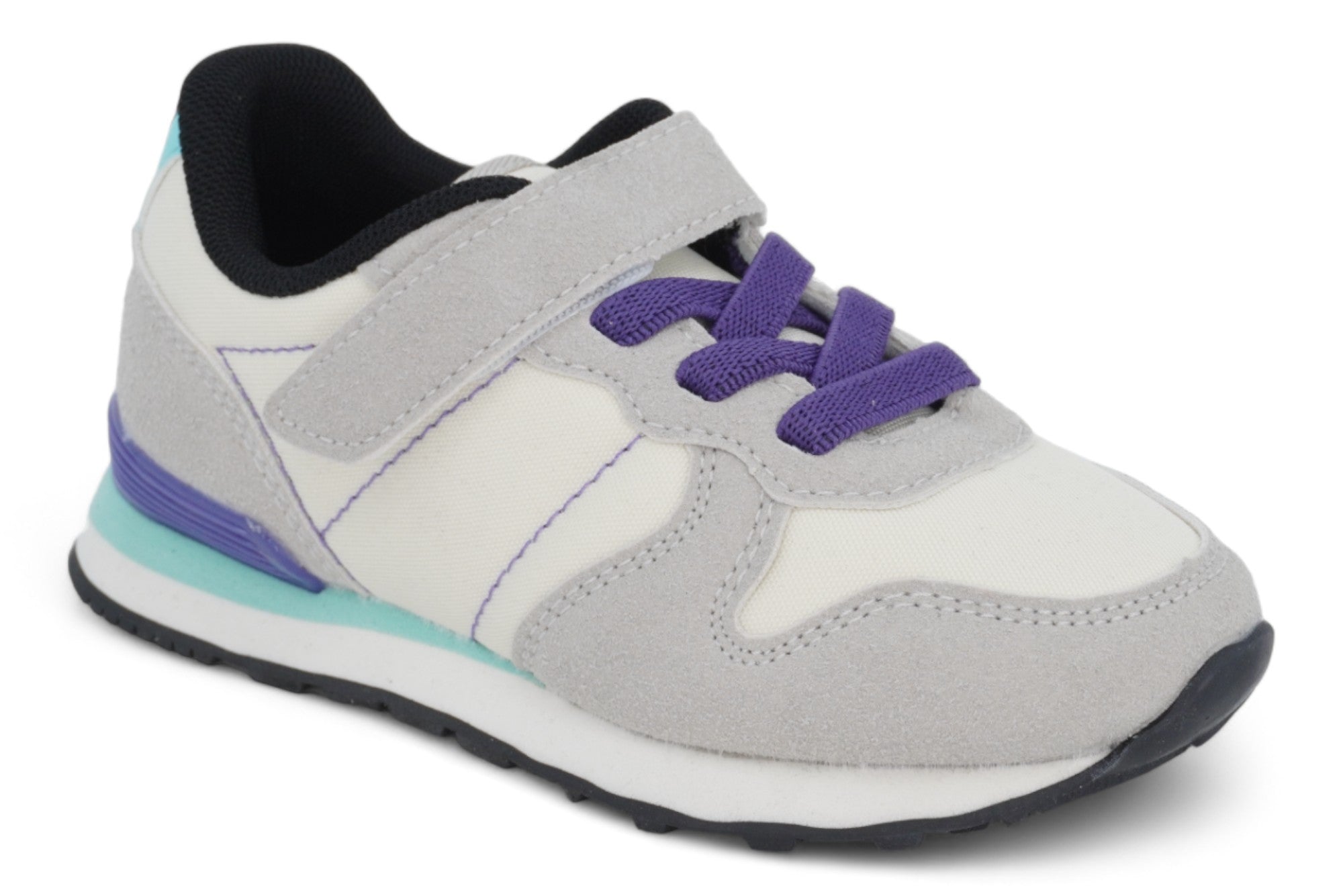 Toddler Purple & Gray Athletic Sneaker