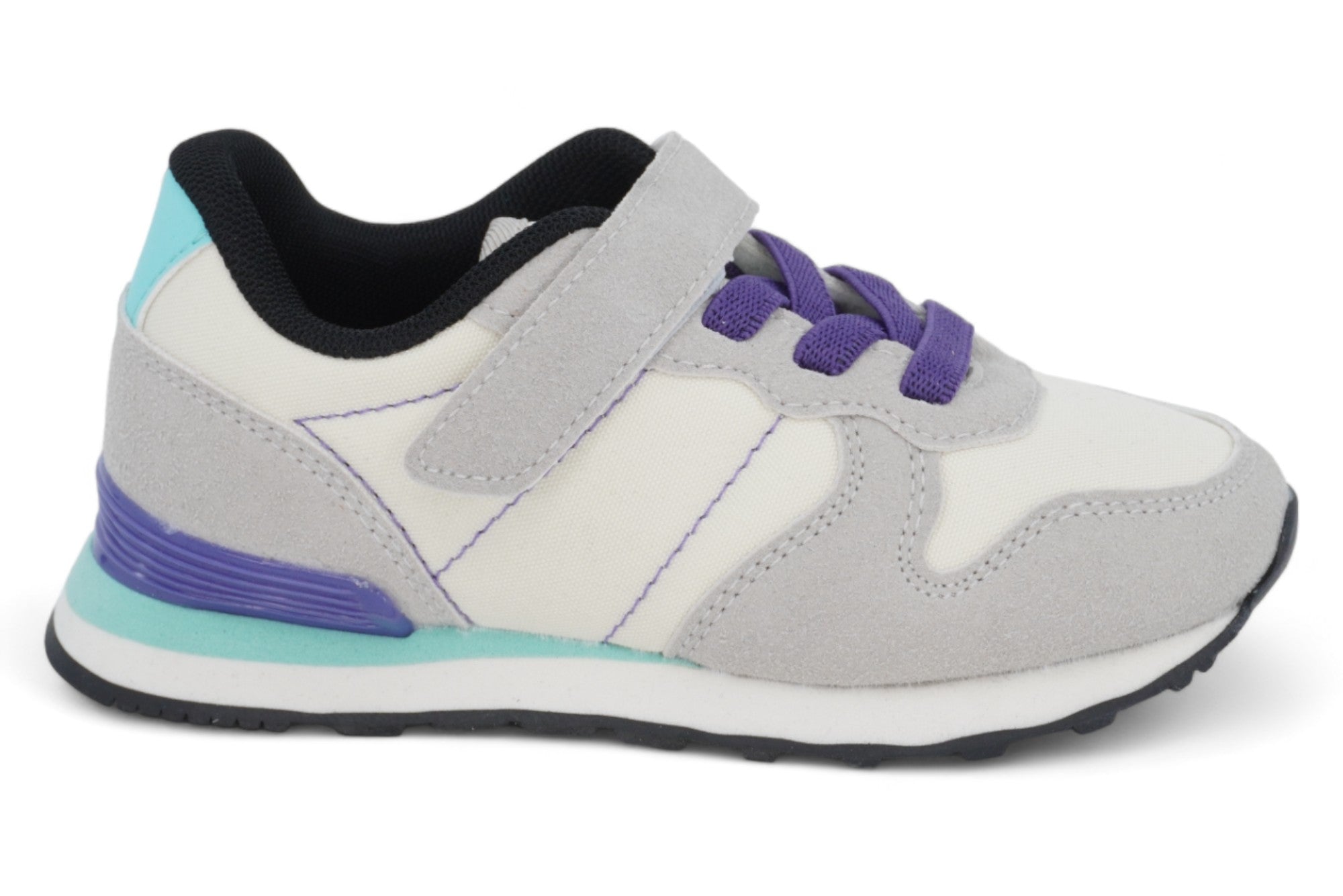 Toddler Purple & Gray Athletic Sneaker