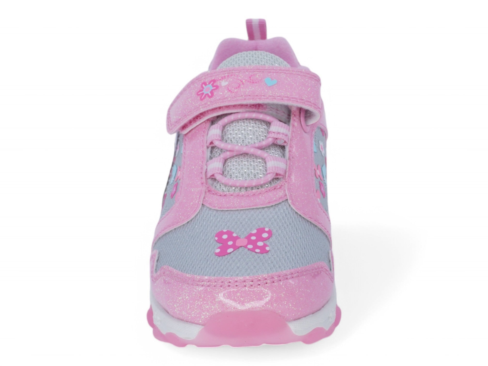 Toddler Pink & Silver Minnie Mouse Sneaker