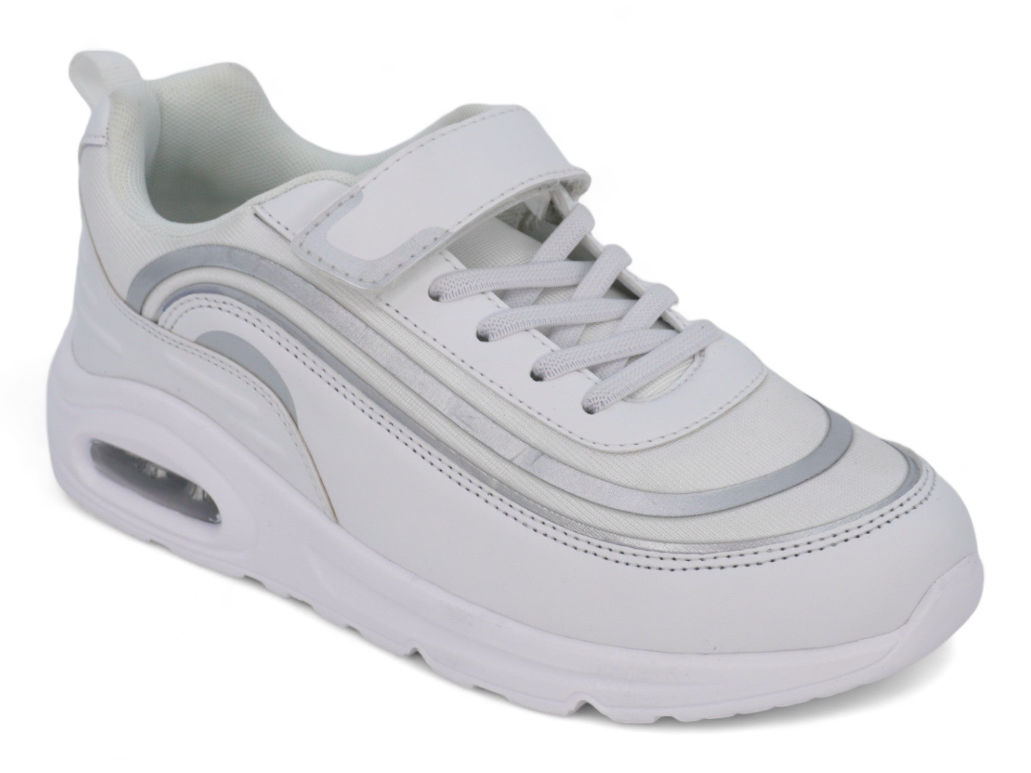 Toddler White Bubble Sneaker