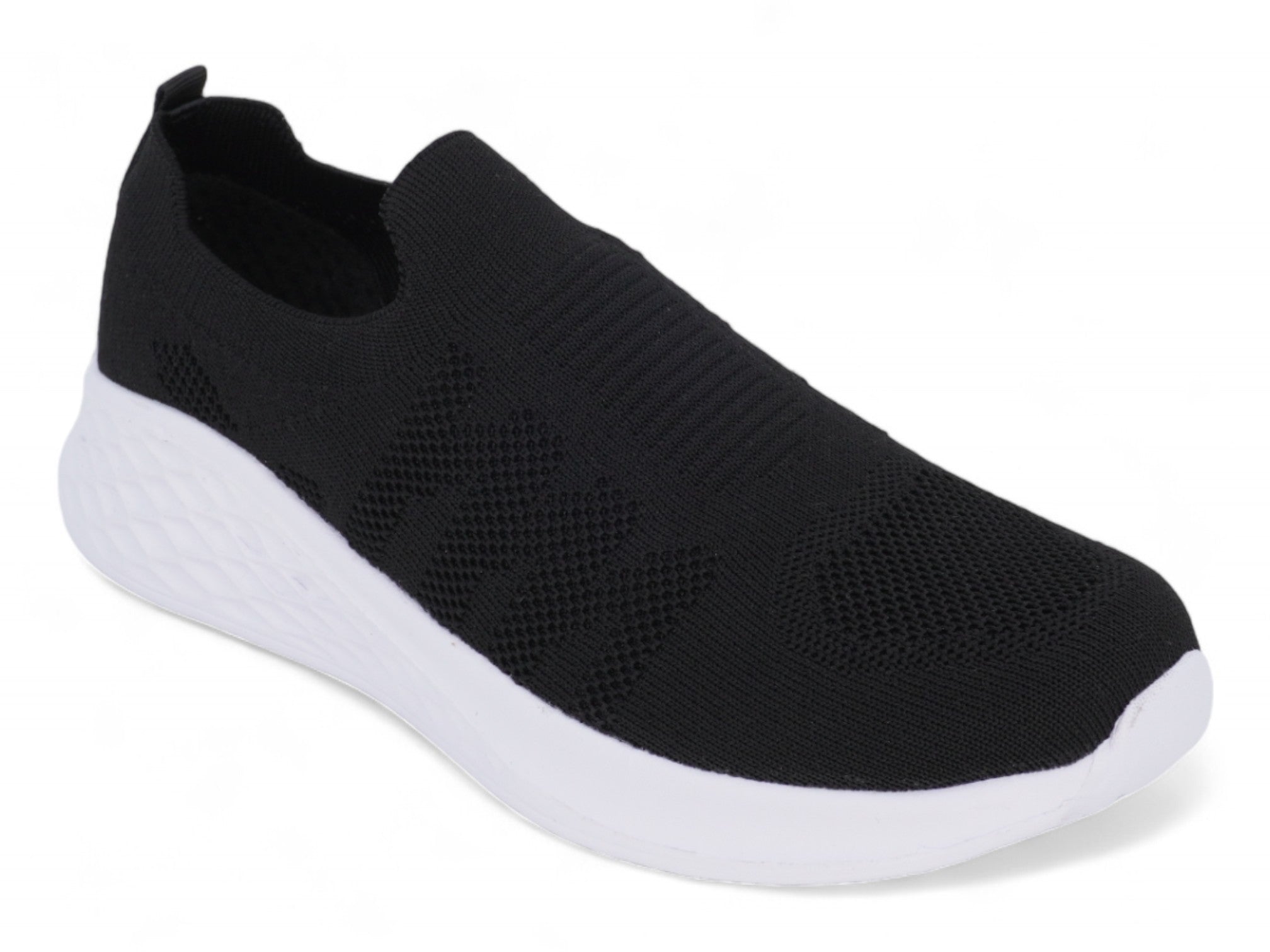 Toddler Black Slip On Sneaker