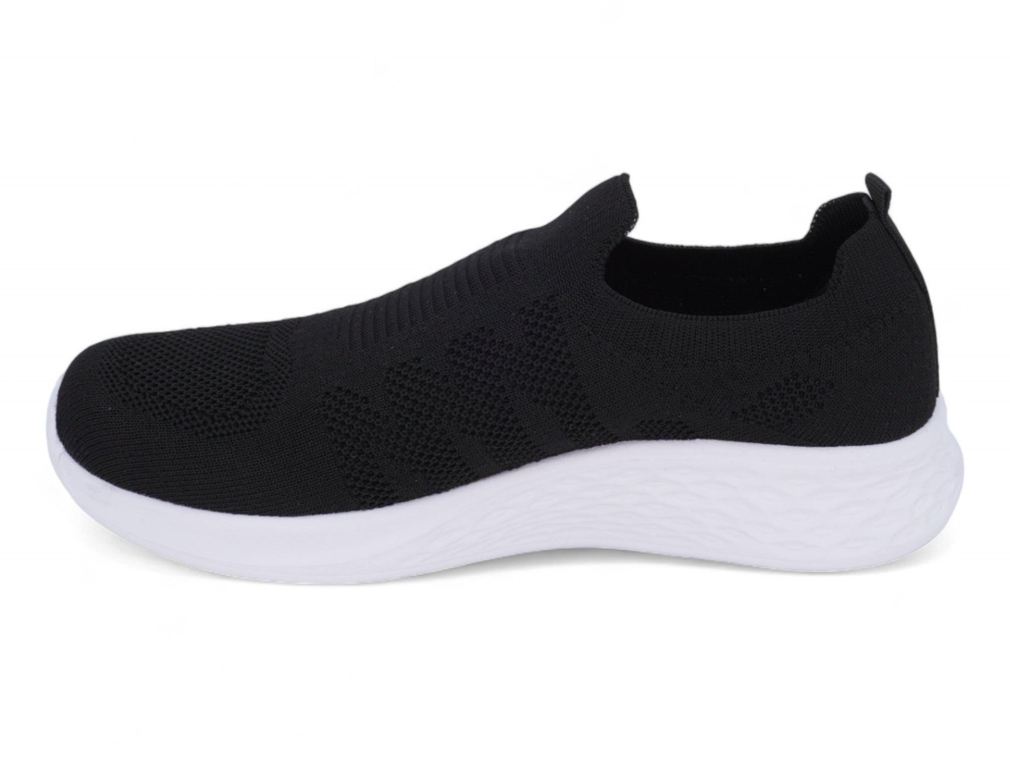 Toddler Black Slip On Sneaker