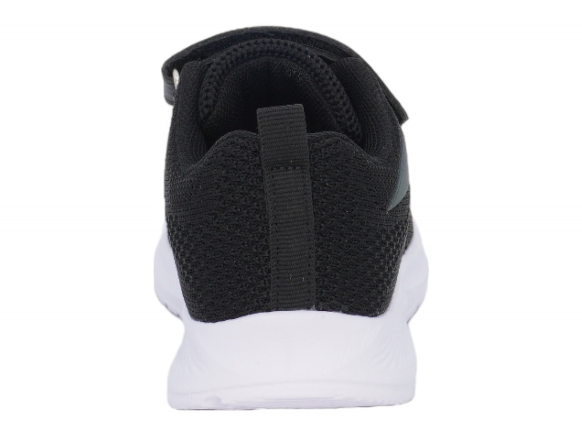 Toddler Black Lace Slip On Sneaker