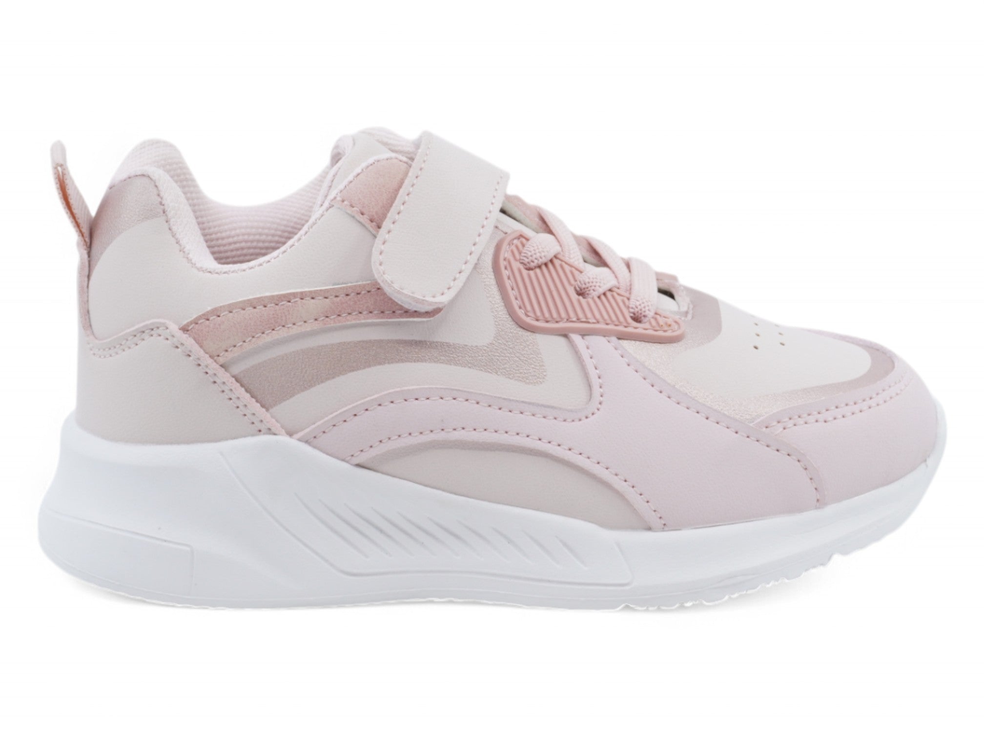 Toddler Pink & Gold Bubble Sneaker