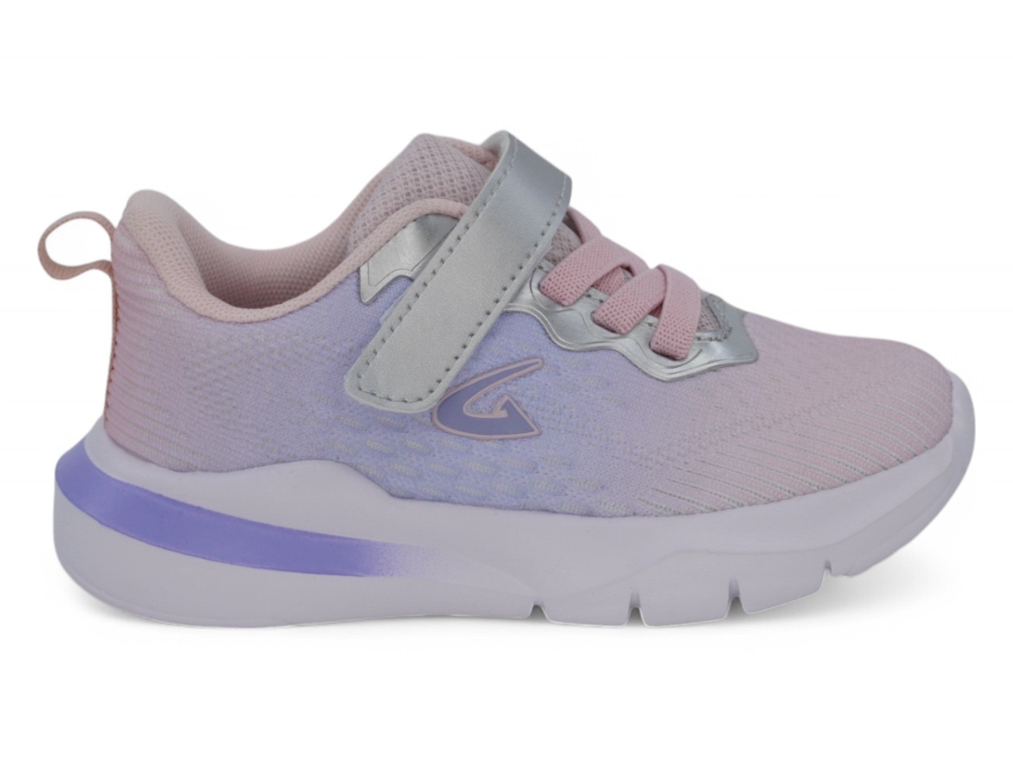 Toddler Pink & Purple Velcro Sneaker
