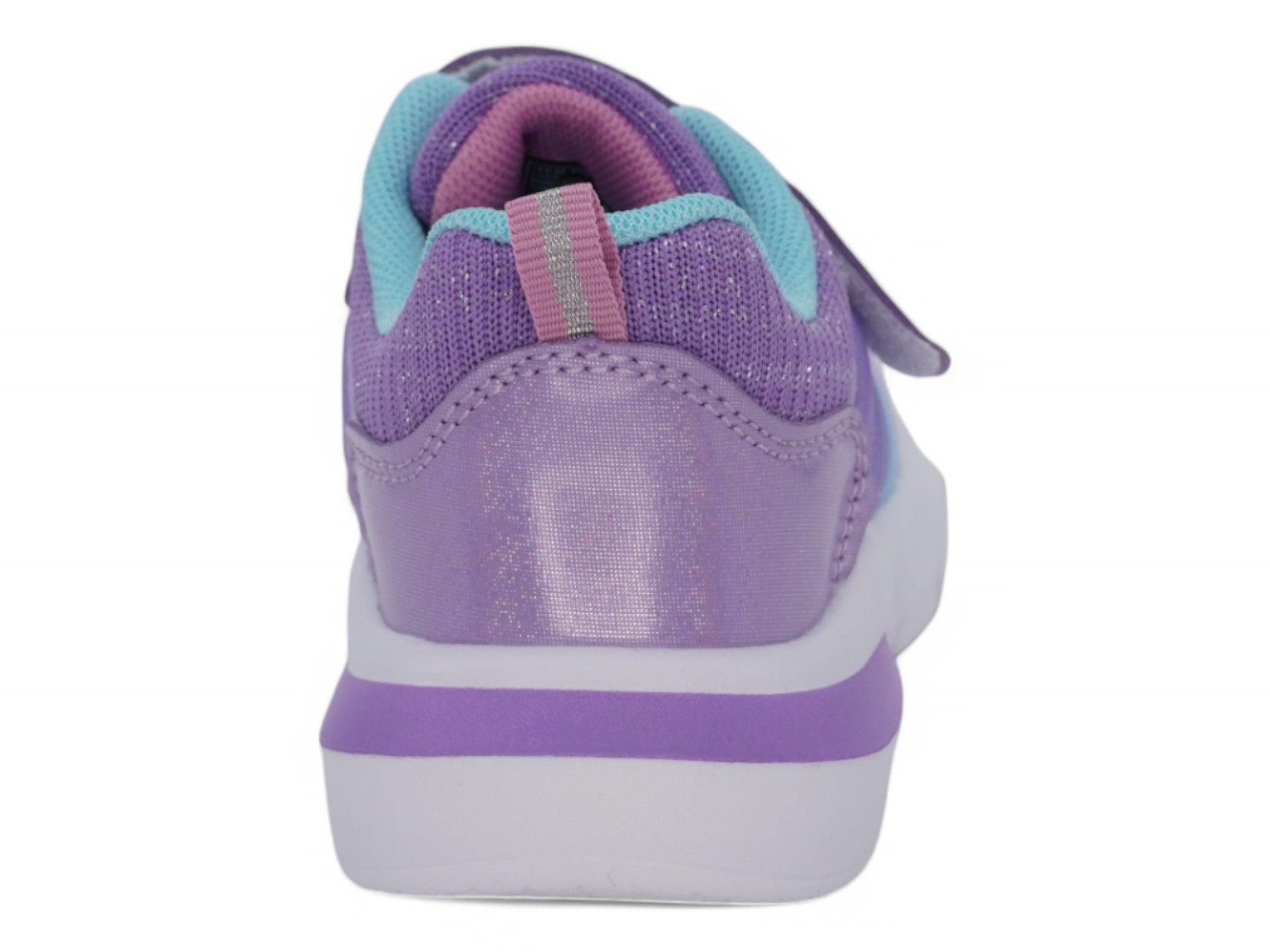 Toddler Purple & Blue Ray Velcro Sneaker