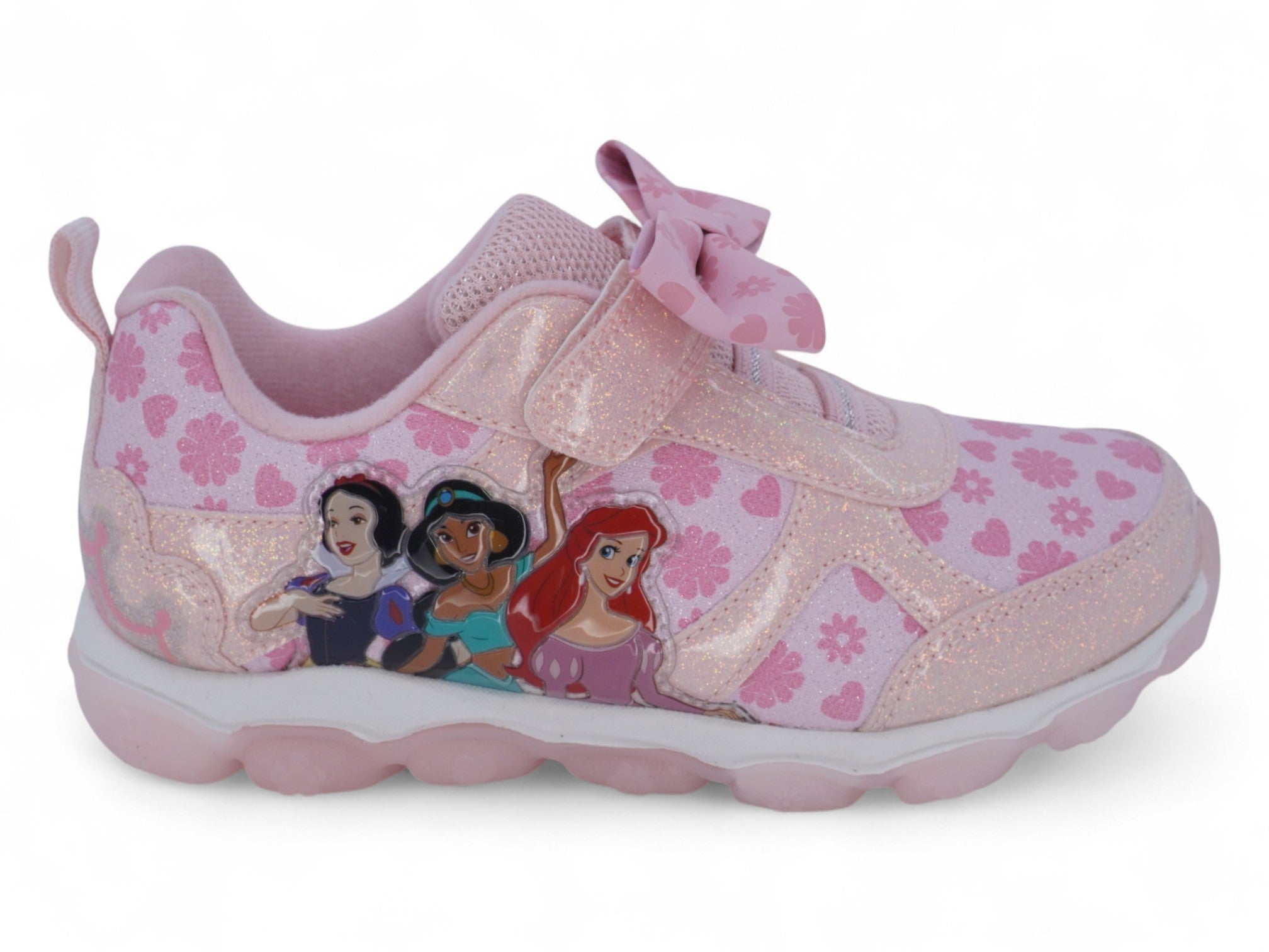 Toddler Light Pink Princess Light Up Sneaker
