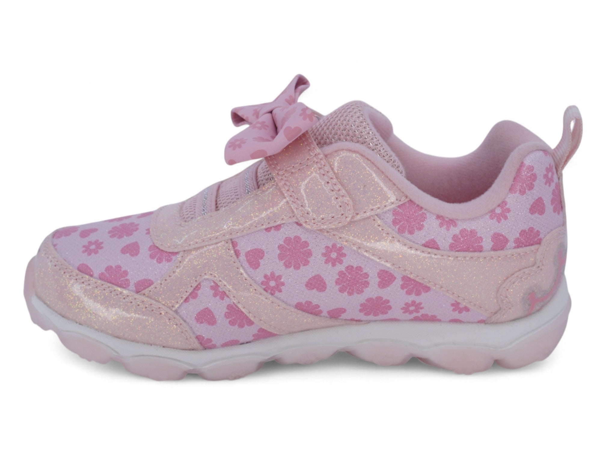 Toddler Light Pink Princess Light Up Sneaker