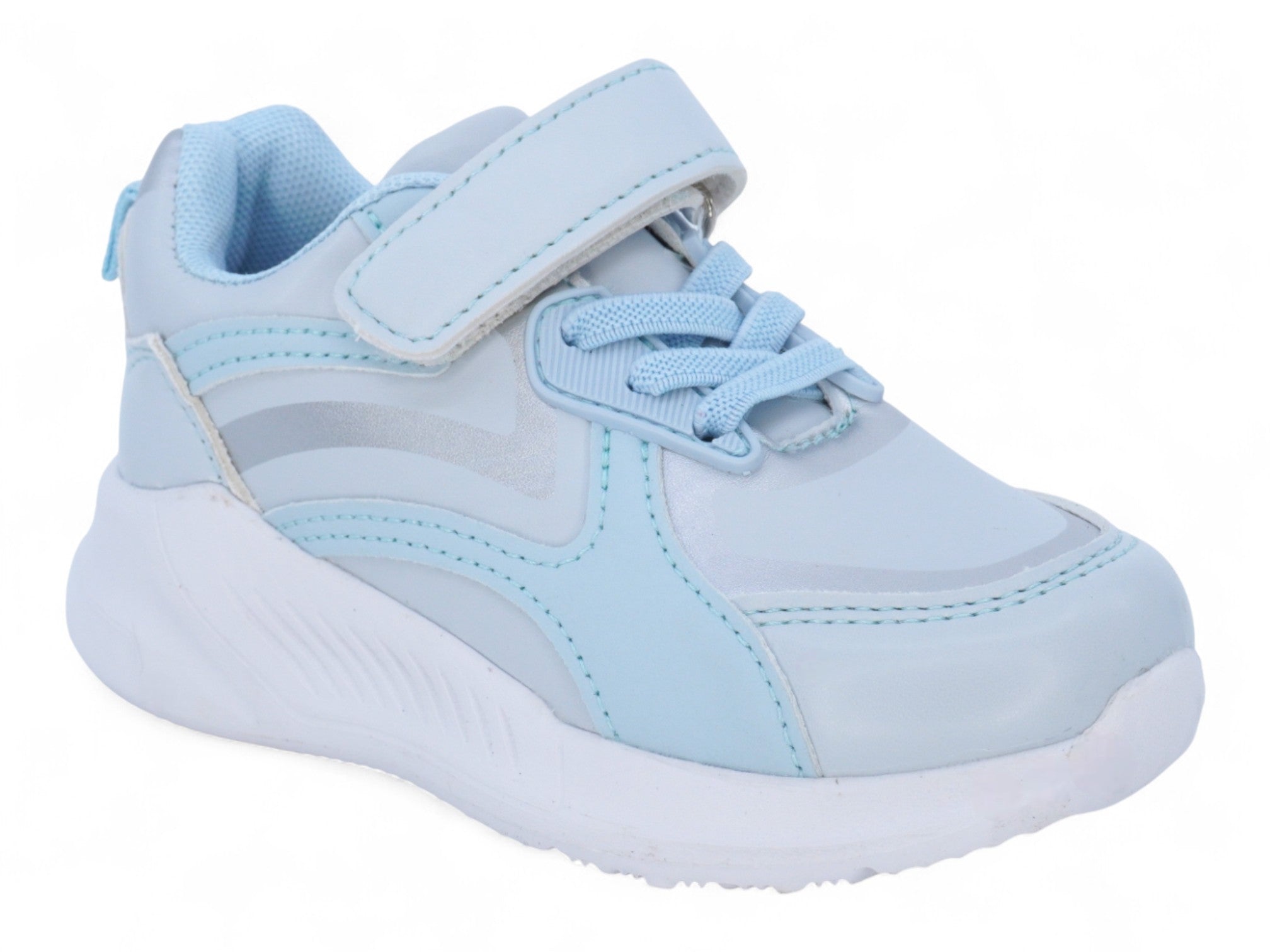 Toddler Light Blue Bubble Athletic Sneaker
