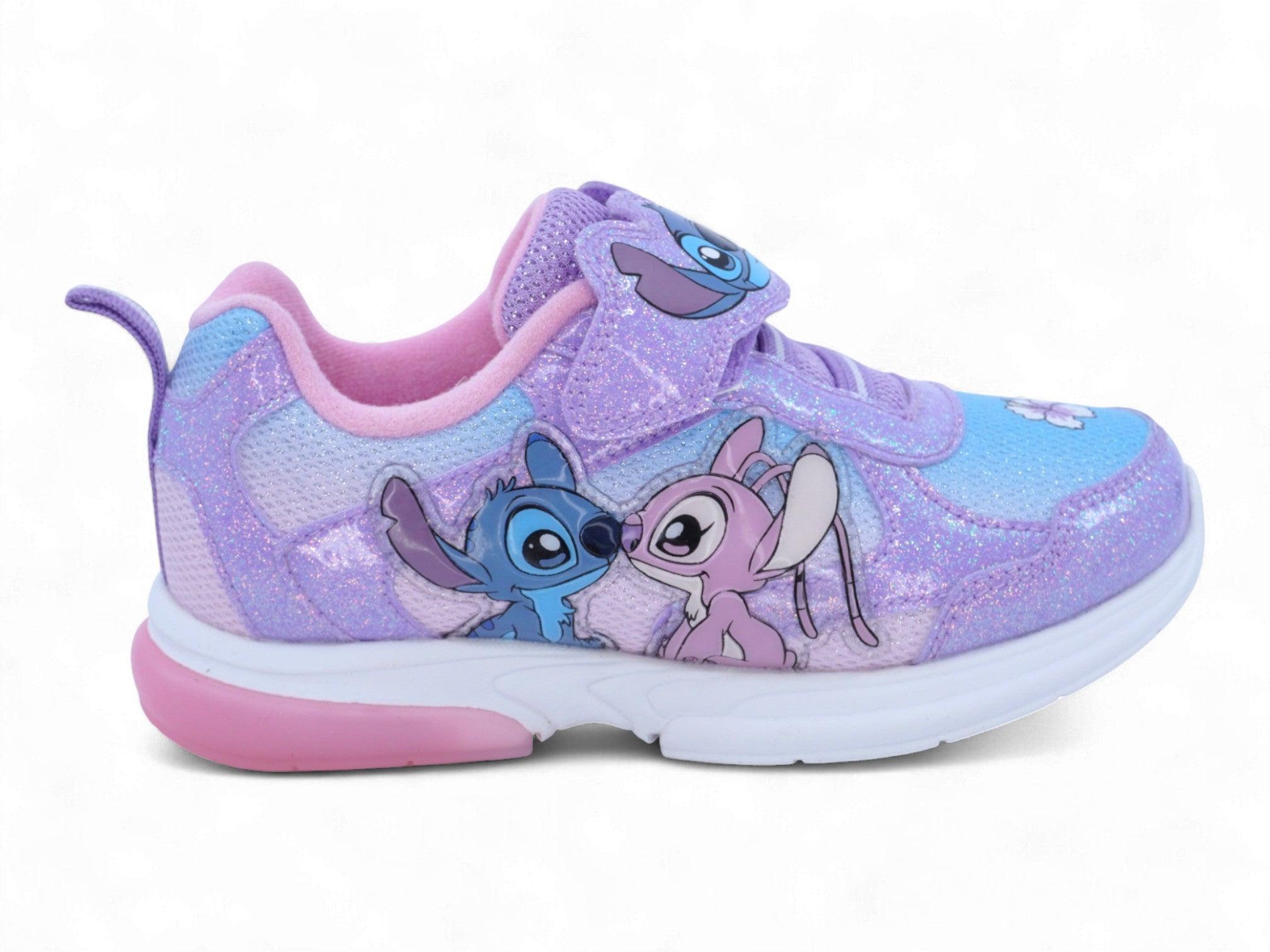 Girls' Purple Stitch Sneaker