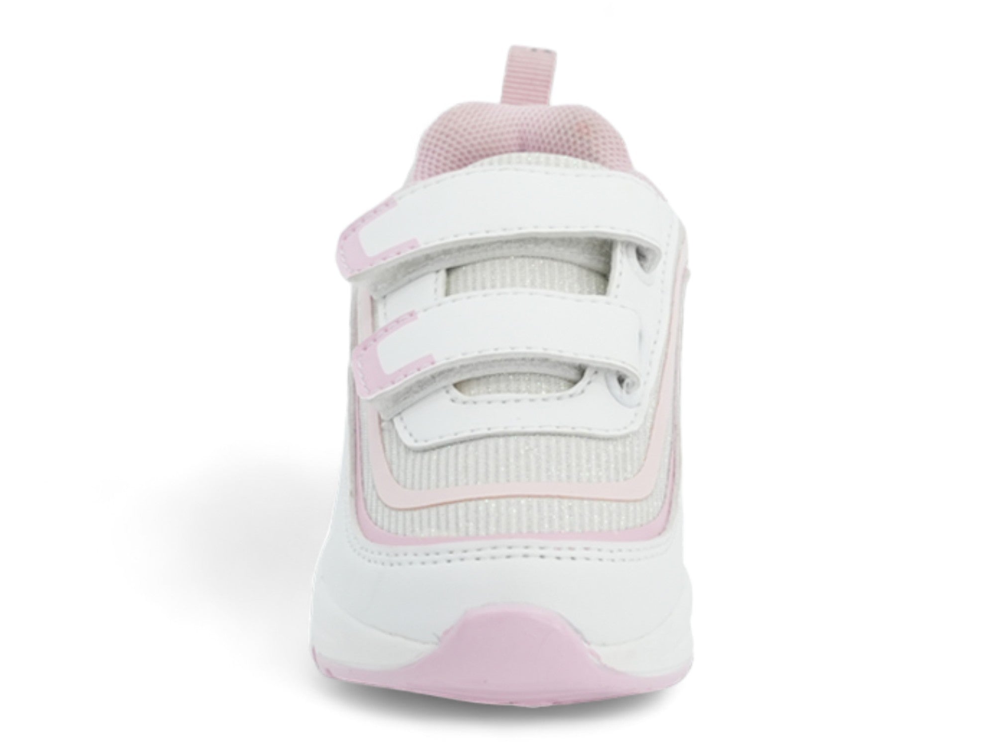 Girls Pink & White Bubble Athletic Sneaker