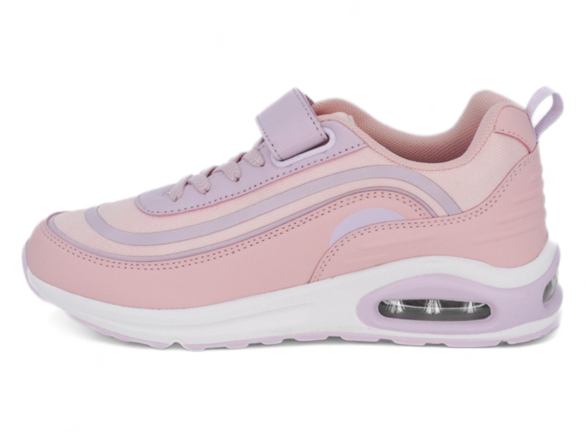 Girls Pink & Purple Bubble Athletic Sneaker