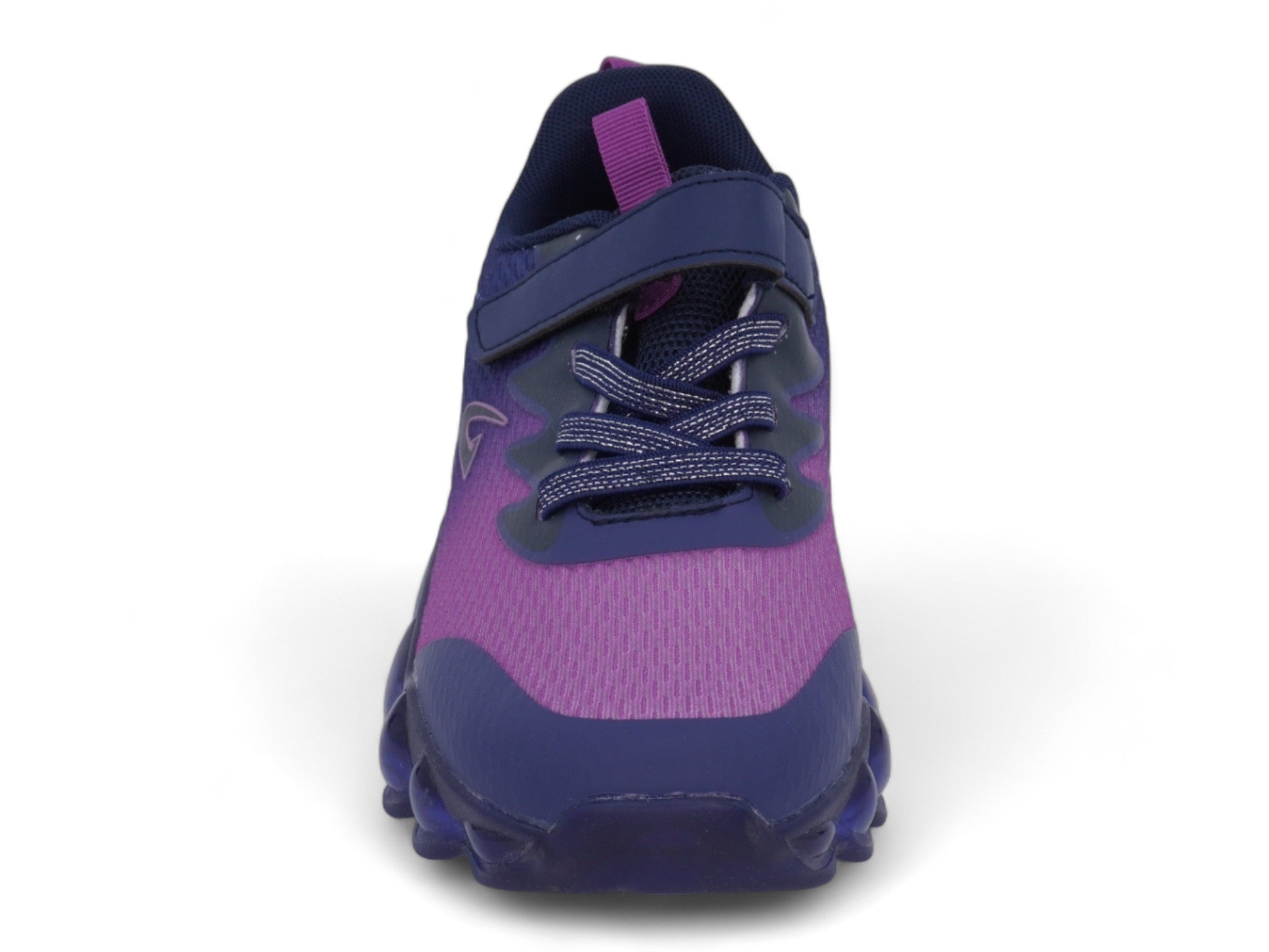 Girls Purple Flyknit Athletic Sneaker
