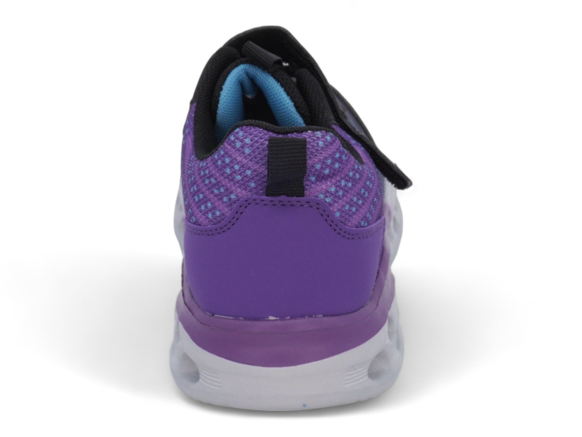 Girls Purple & Black Athletic Sneaker