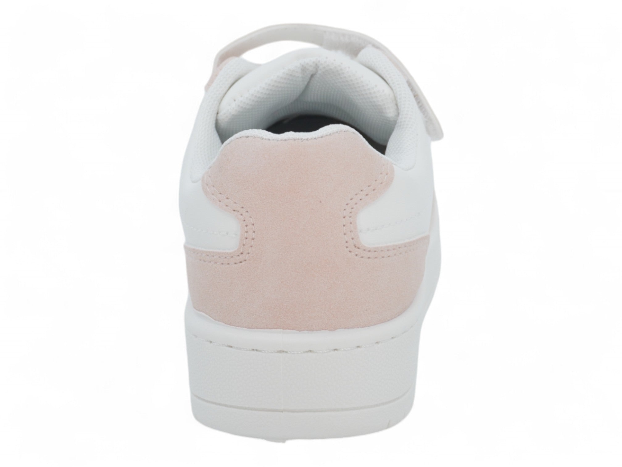 Girls Pink Platform Velcro Sneaker