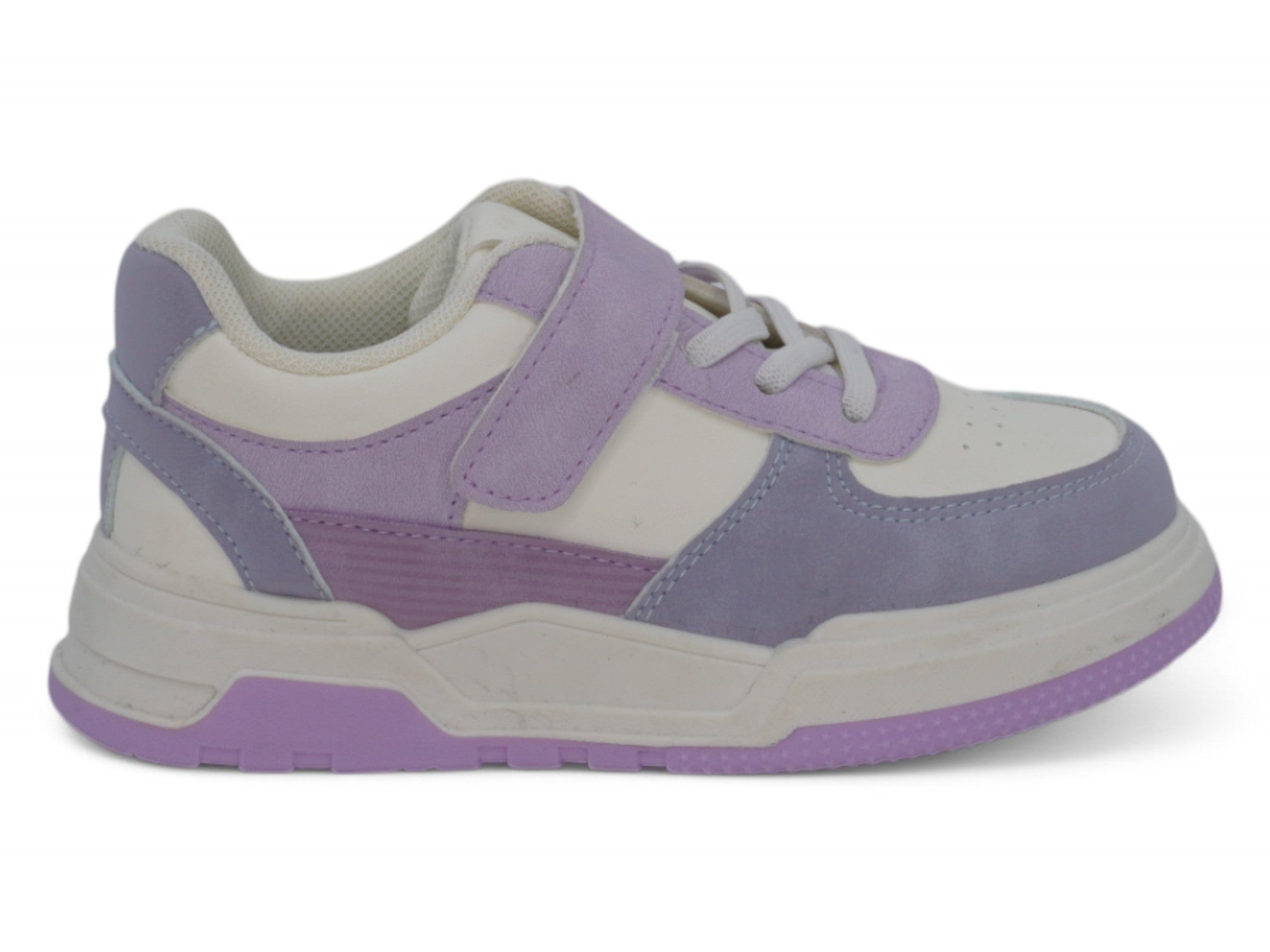 Girls Blue & Purple Platform Sneaker