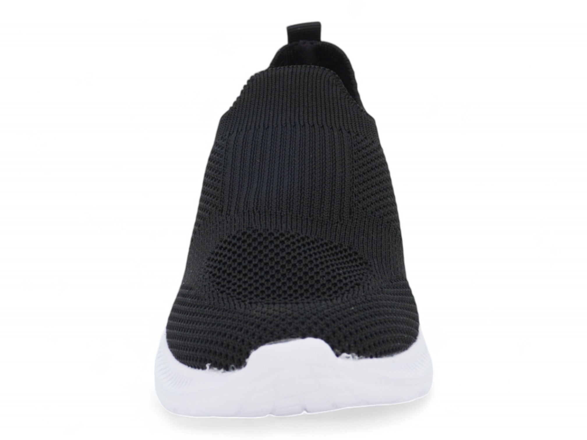 Girls Black Slip On Sneaker