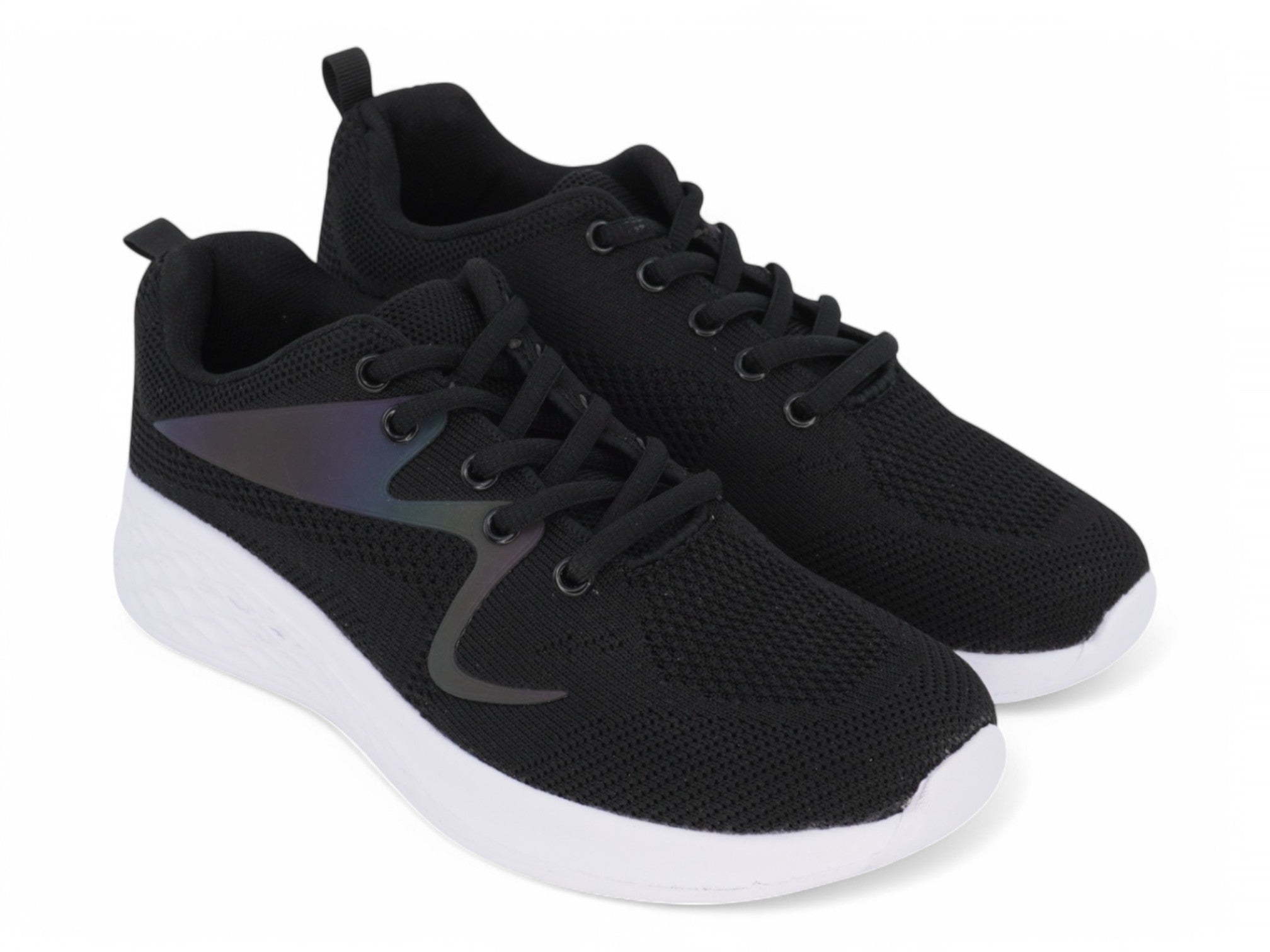 Girls Black Flyknit Sneaker