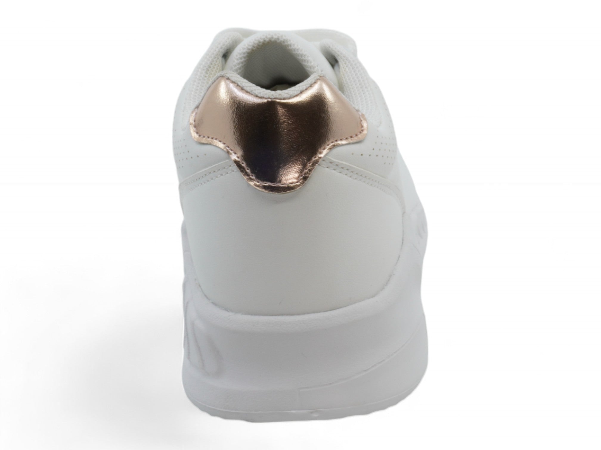 Girls Triple White Bubble Sneaker