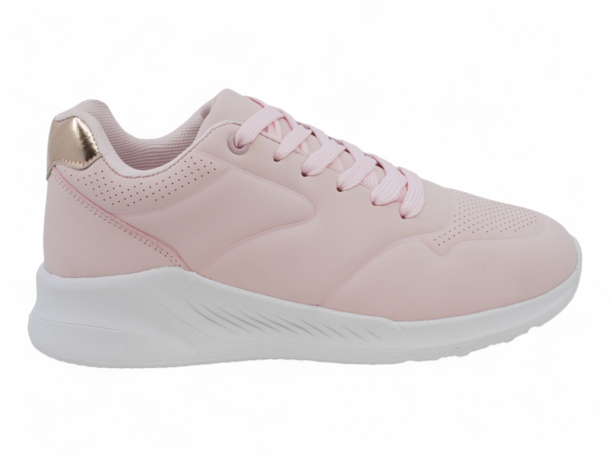 Girls Pink Bubble Sneaker