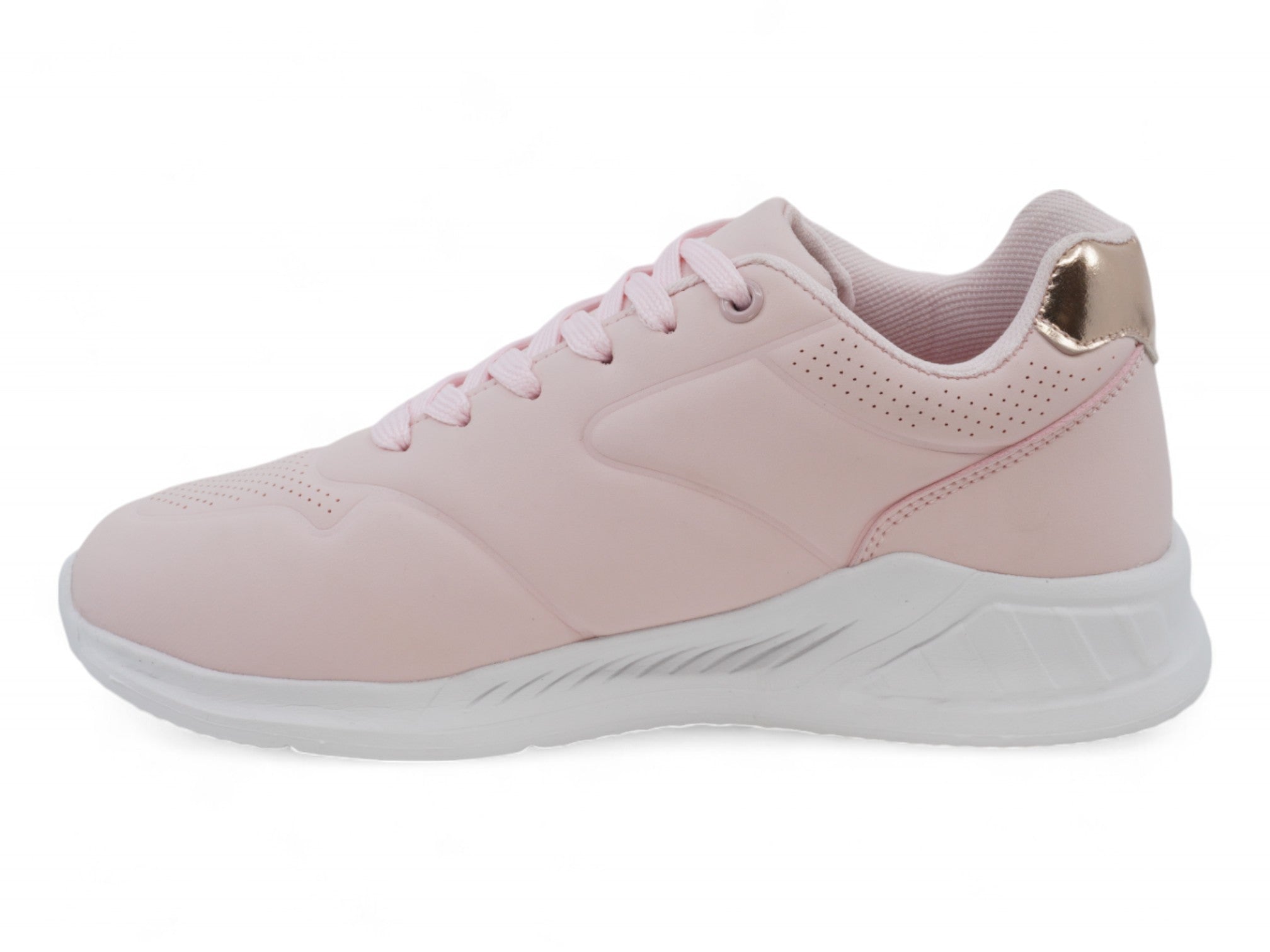 Girls Pink Bubble Sneaker
