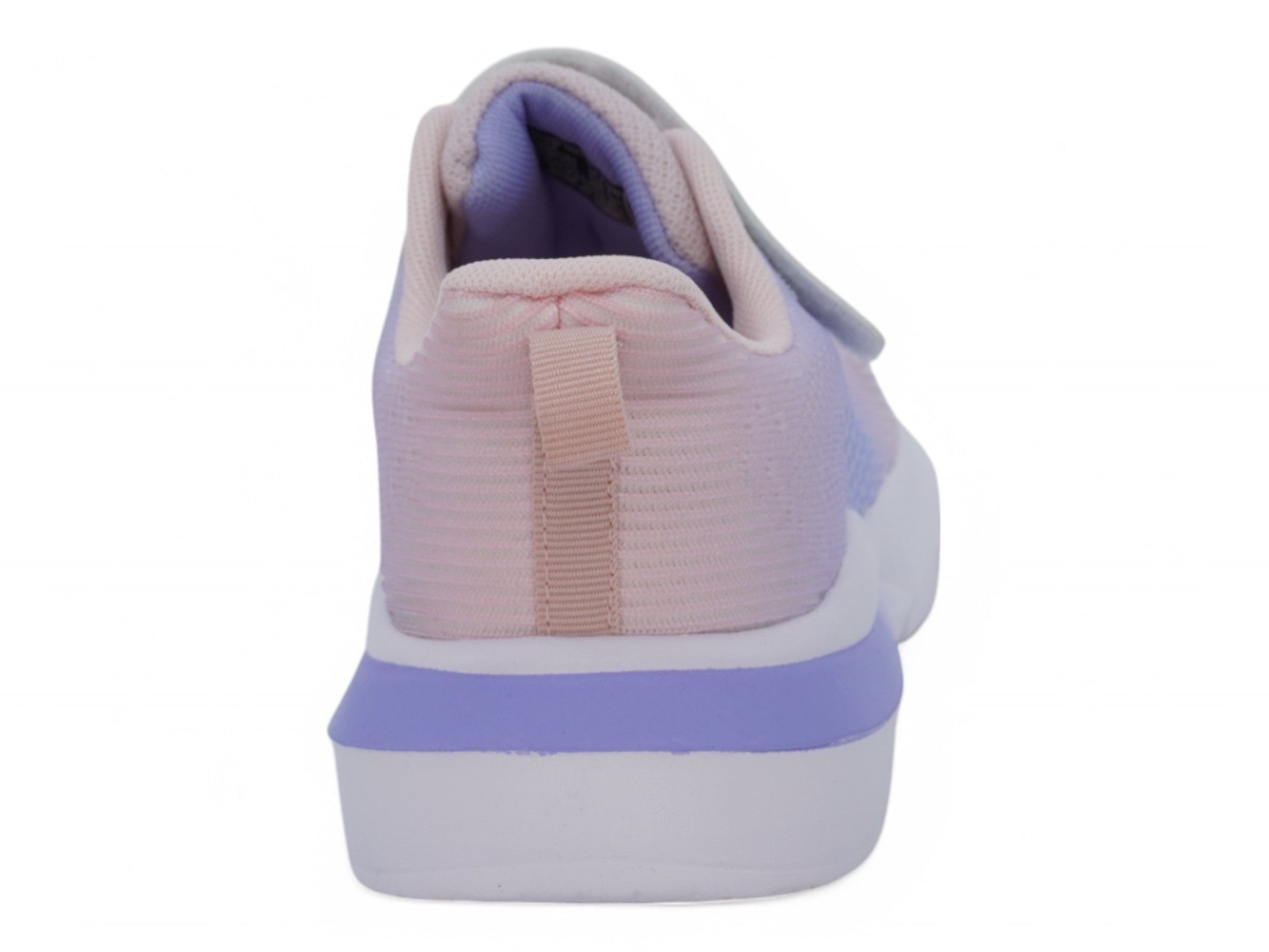 Girls Pink & Purple Velcro Sneaker