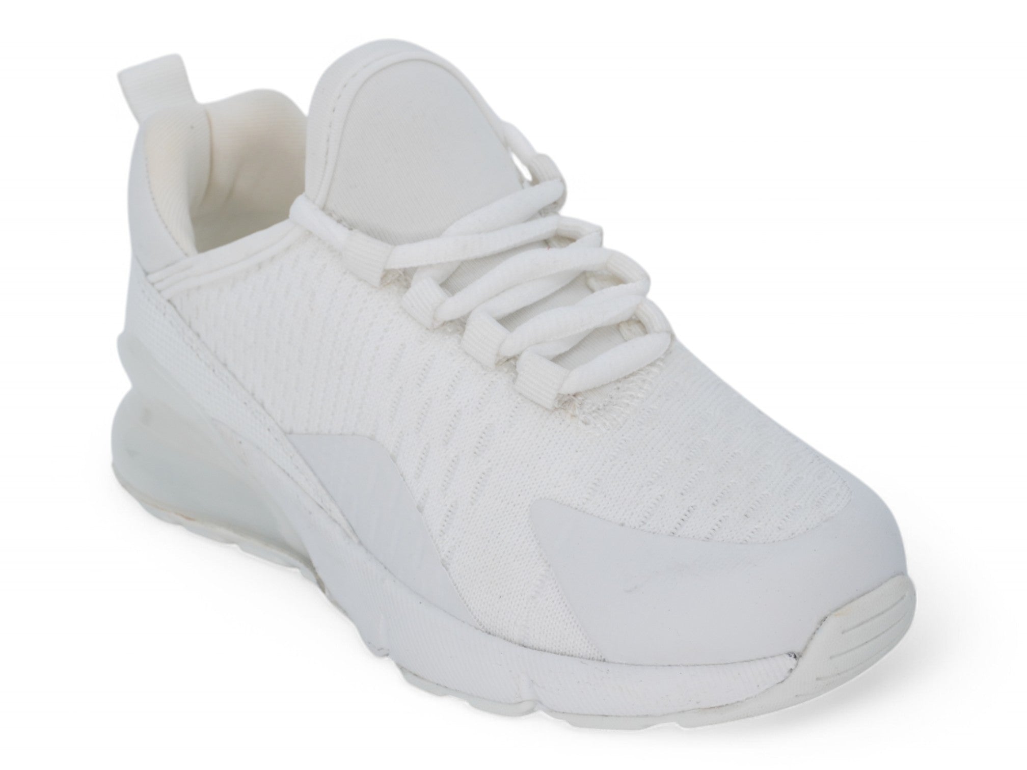 Girls' White Dallas Athletic Sneaker