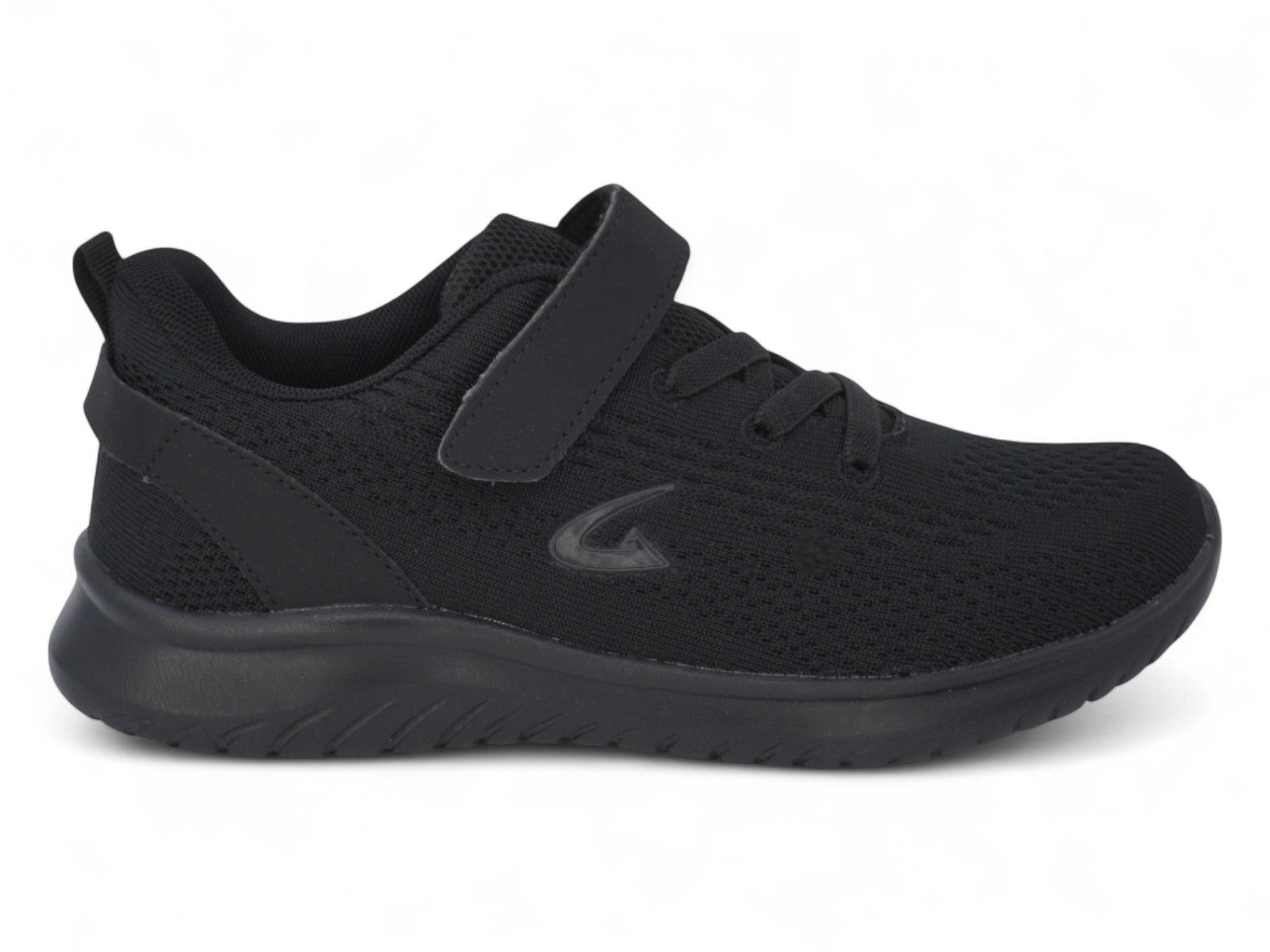 Kids Black Athletic Sneaker