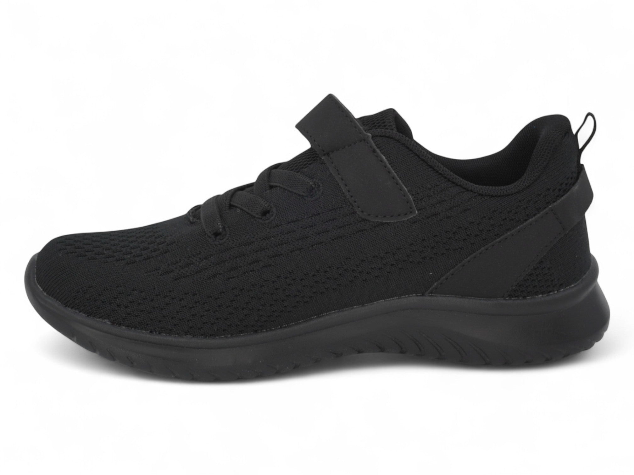 Kids Black Athletic Sneaker