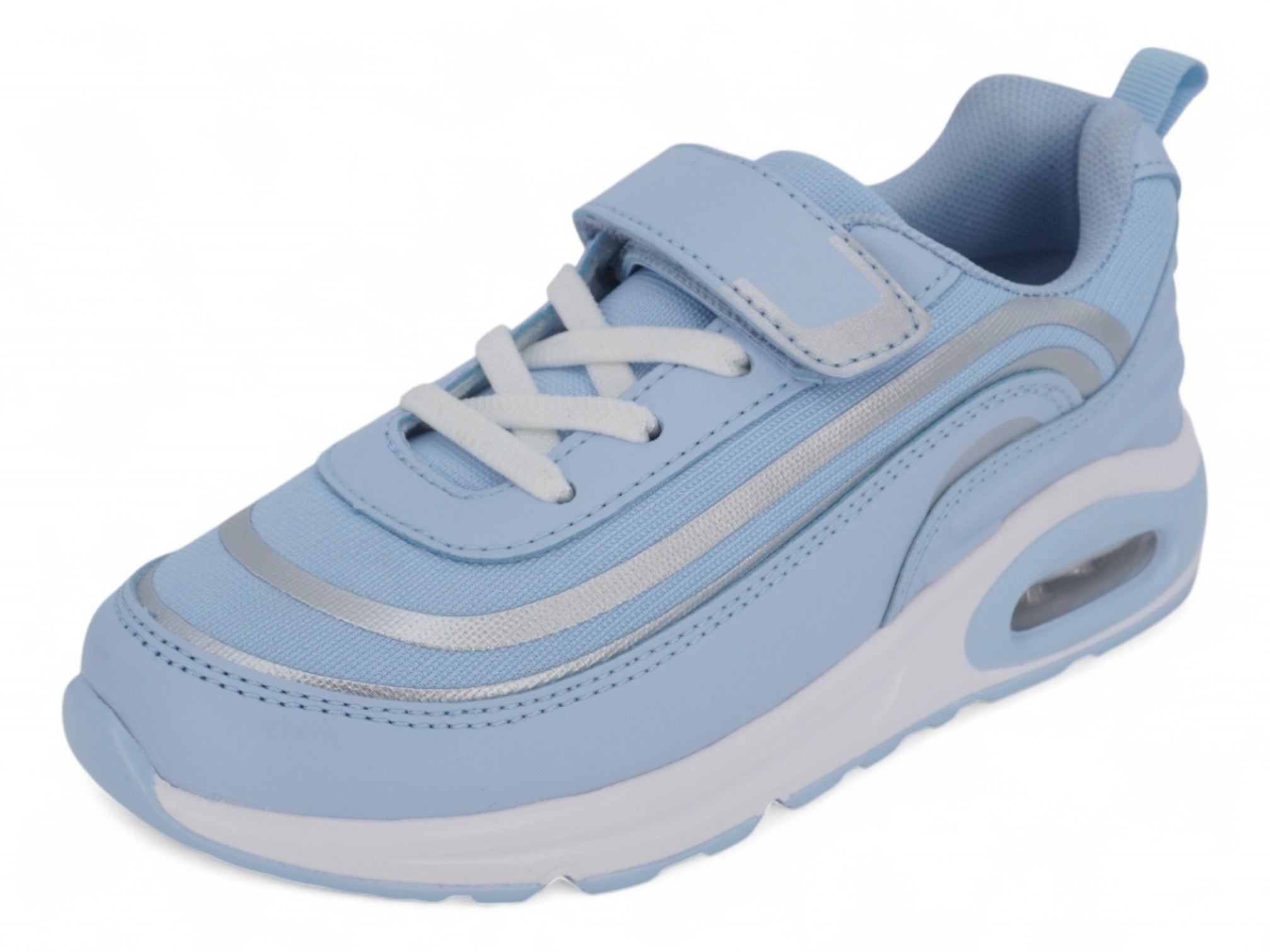 Girls' Blue Bubble Athletic Sneaker